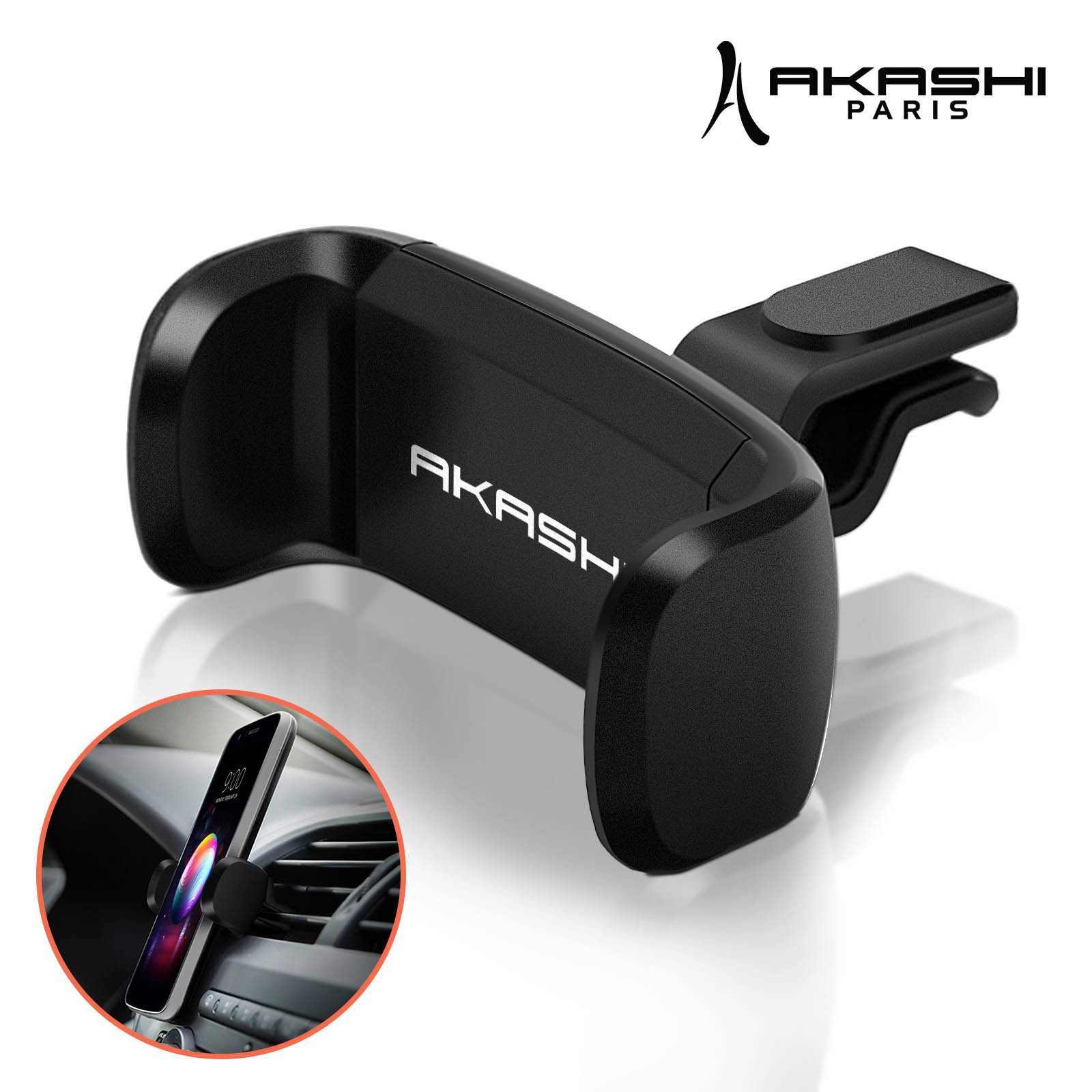 IWH 019260 Griglia Di Ventilazione Porta Cellulare Per Auto Ruotabile A 360 95 Supporto Per Smartpho 21607516