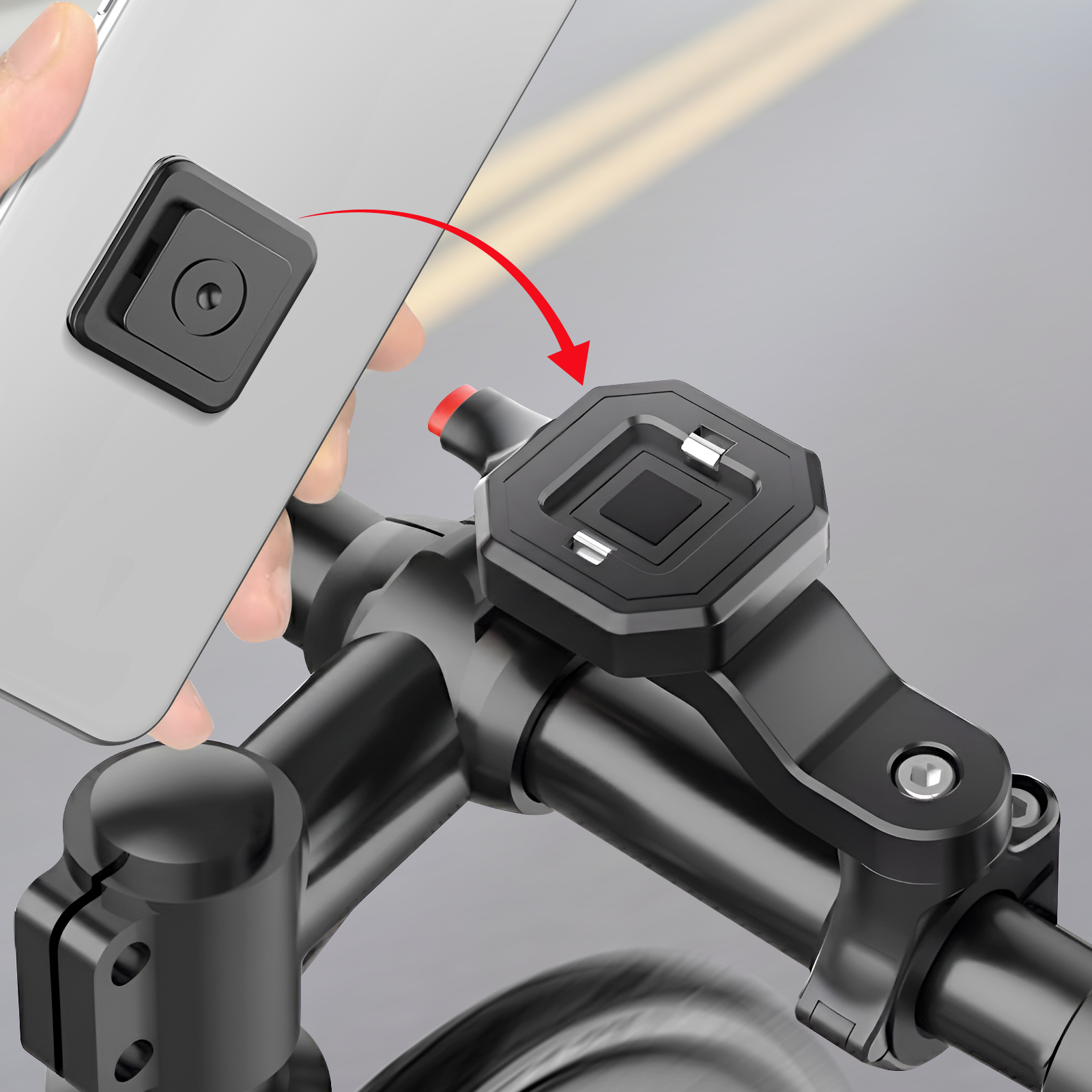 Supporto Da Specchio Universale Per Bici E Moto Per Samsung Galaxy S7 Edge &ndash; BuyBits