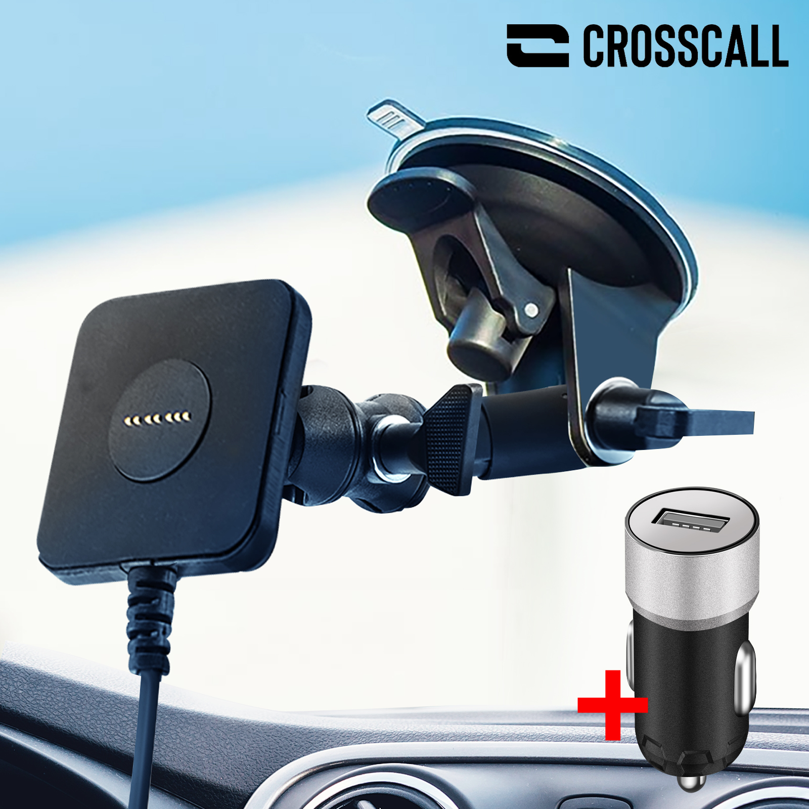 USB Auto Accendisigari, Caricabatterie Auto USB con 4 Porte, Inclusi Porte QC3.0 e PD, Adattatore Accendisigari con Voltmetro LED, Compatibile con Tablet e Smartphone, per Viaggi