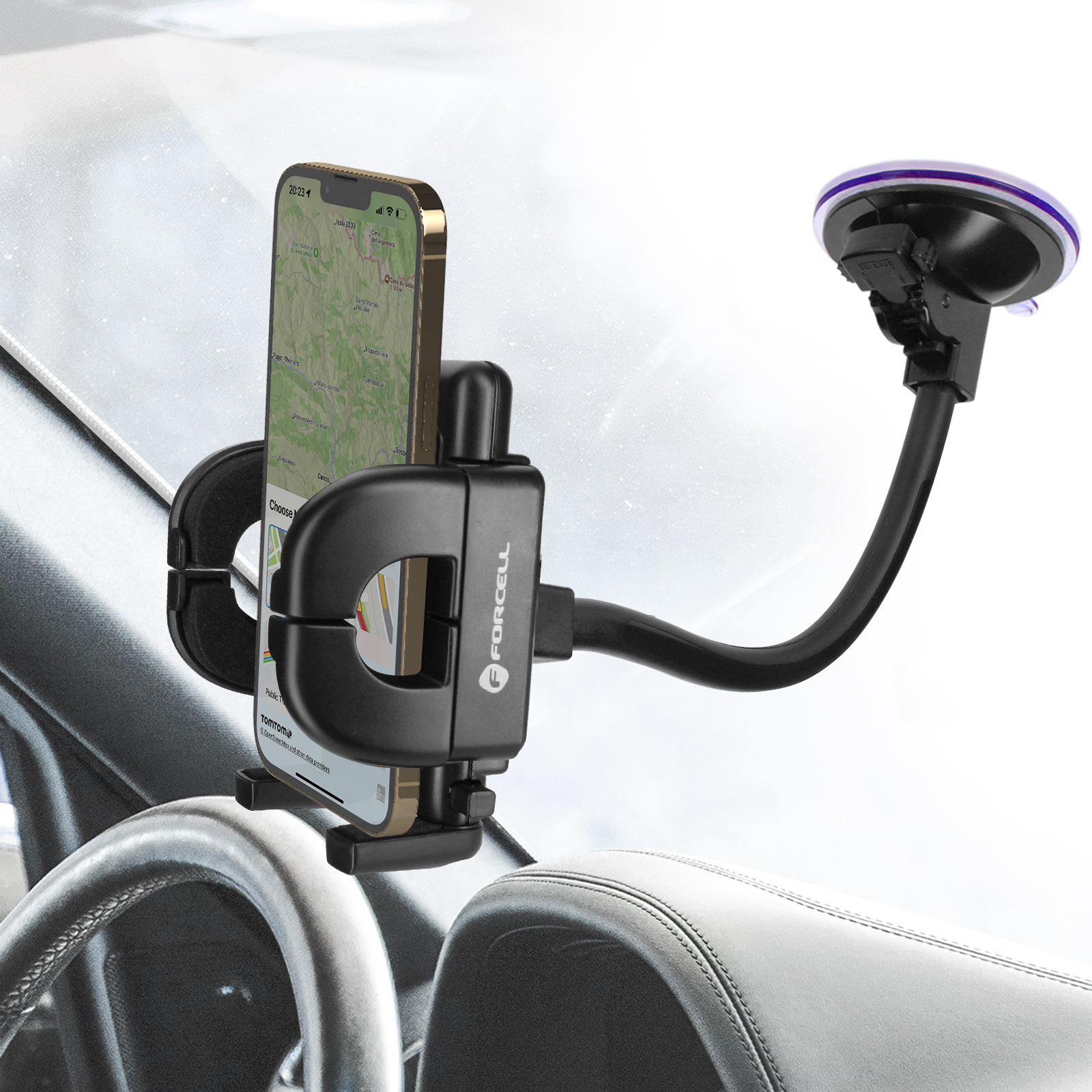 Supporto Magnetico Per Cellulare Auto - Adsorbimento Forte, Regolazione