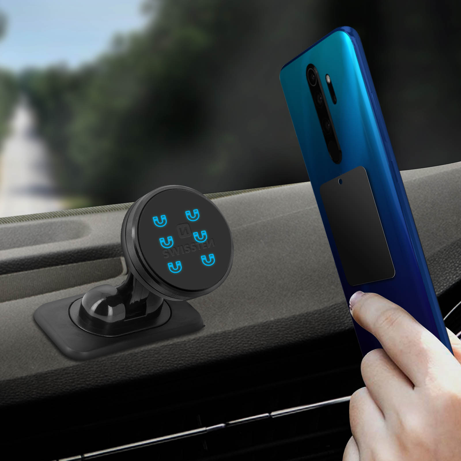 Telefono Appiccicoso: Supporto Per Silicone, Adesivo, Cellulare | Design Accessorio Selfie Sicuro, Porta Video Portatili Dispositivi Mobili Di Ut