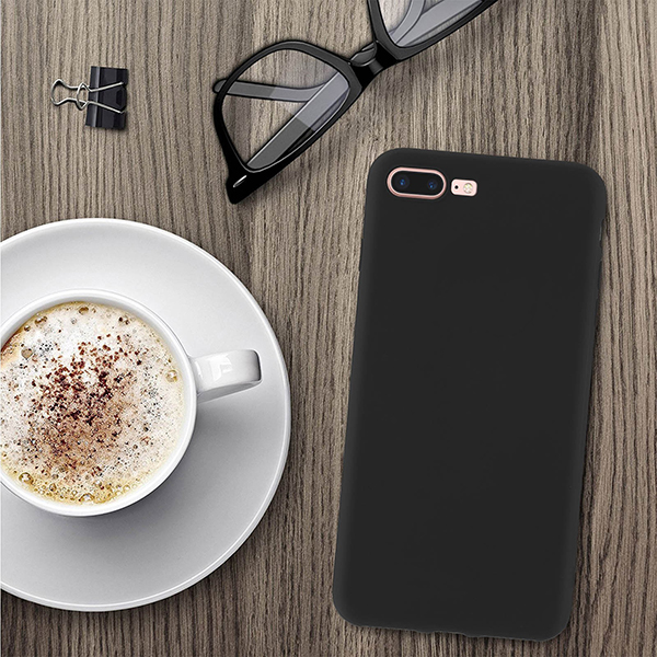 Hually Custodia compatibile con iPhone 7 Plus / 8 Plus, (5.5) 7 Plus/8 Plus Cover Antiurto Paraurti TPU Silicone Cover per iPhone 7 Plus/8 Plus - Trasparente