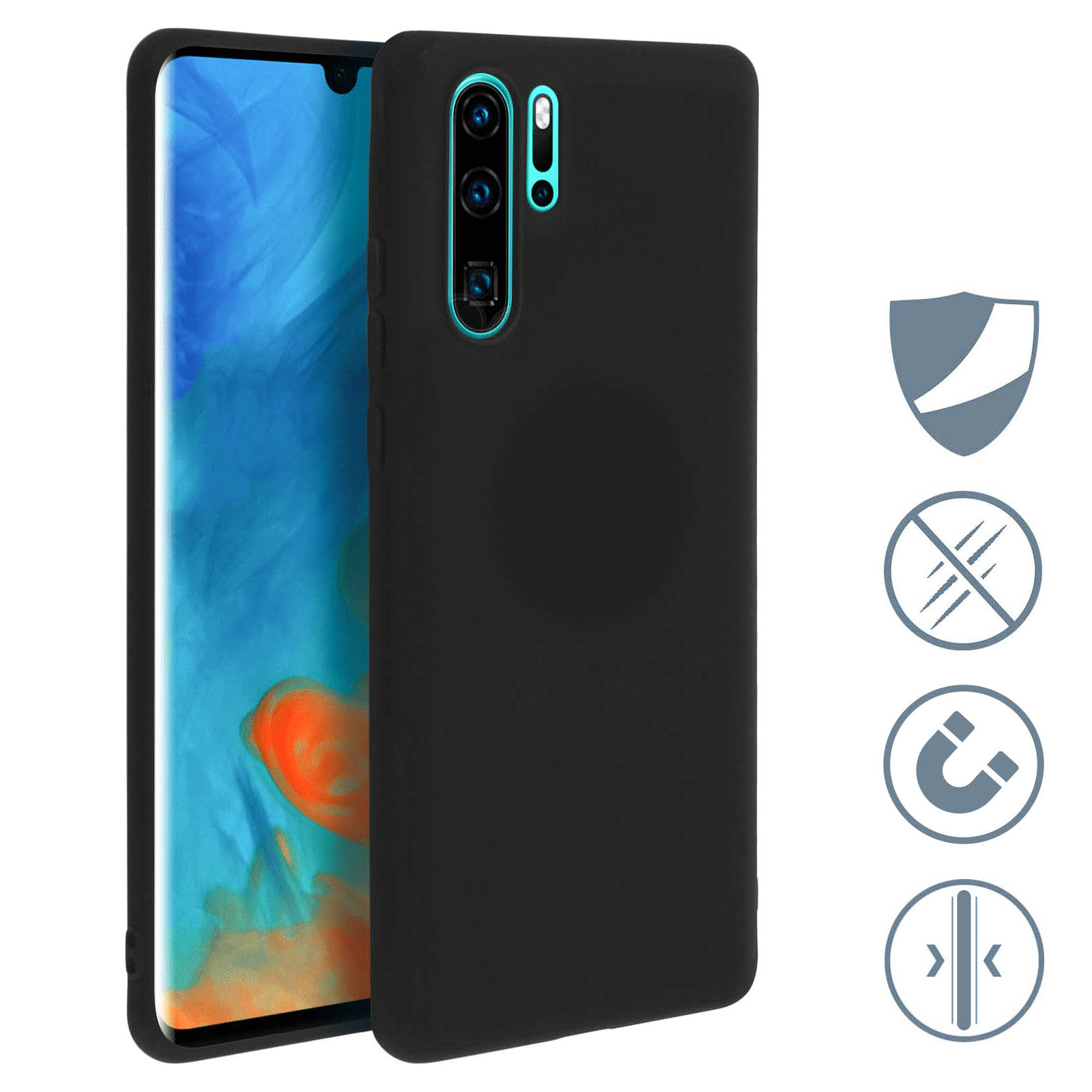 Mixroom - Cover Custodia Back Case In TPU Silicone Morbida Per Oppo A52 Fantasia Campo Di Girasoli Al Tramonto M774
