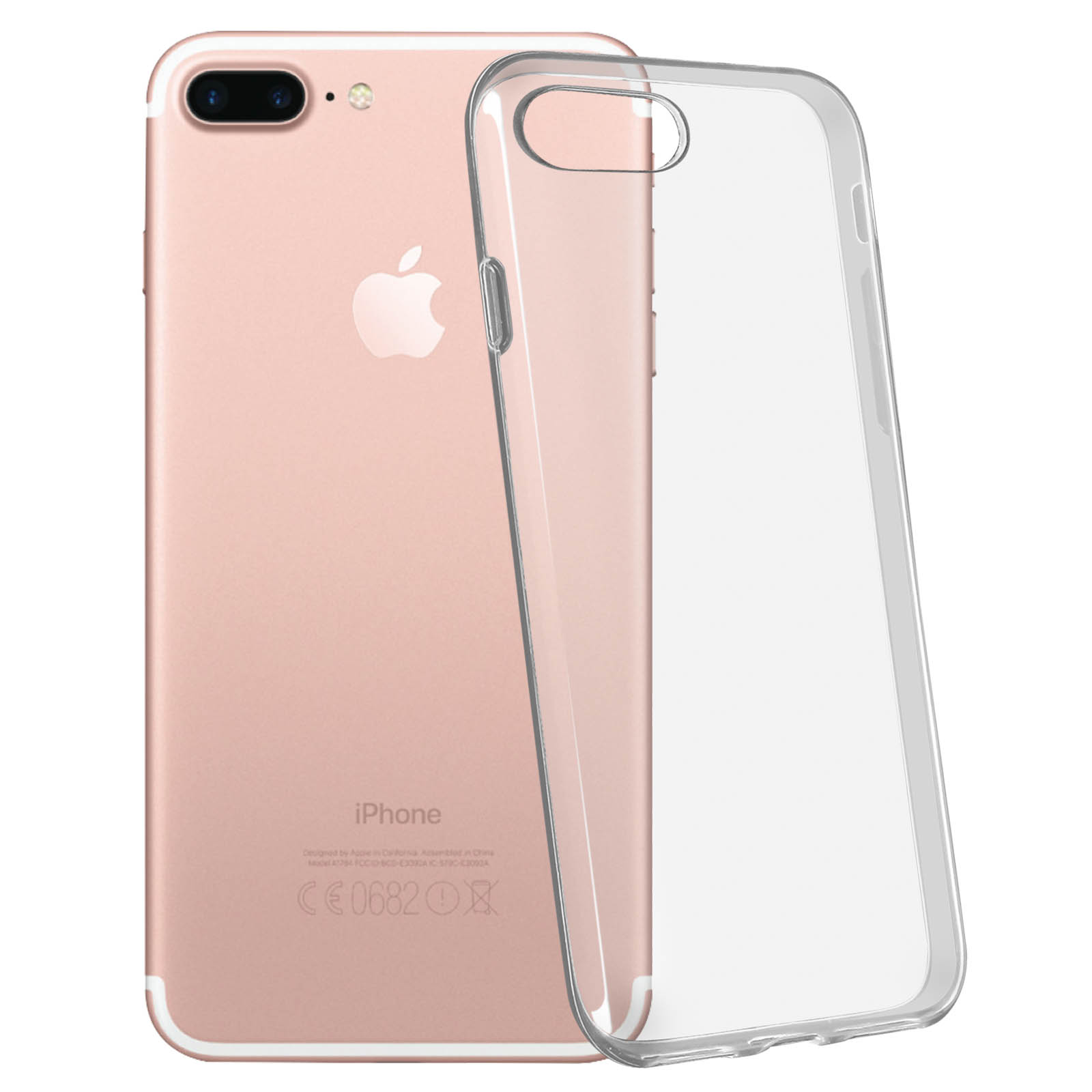Coque Souple Transparente Pour IPhone 7 - Protection Anti-chocs Discrète