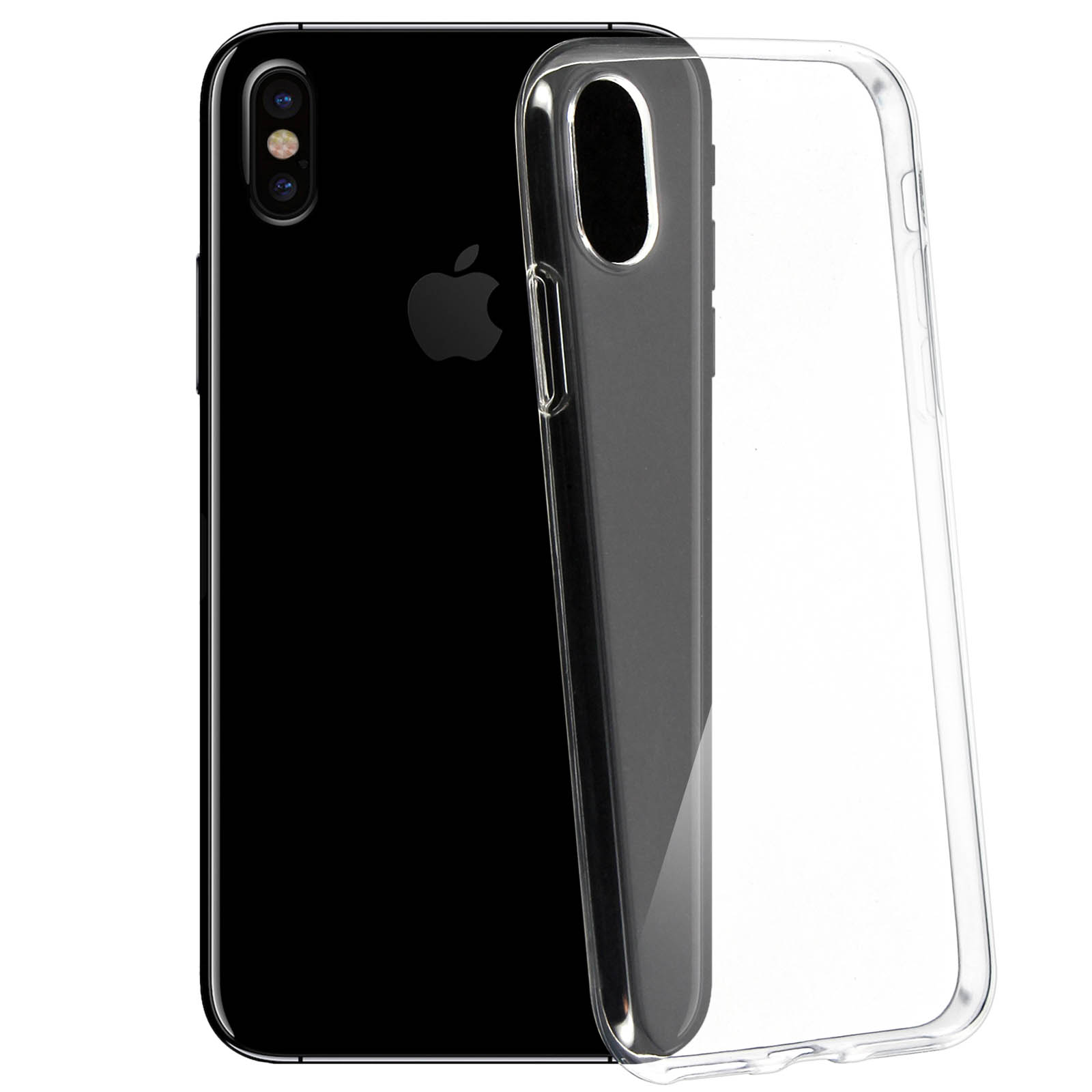 Coque Souple En Gel Silicone Transparente Pour IPhone X / XS - Modèle IP03 - Neuf