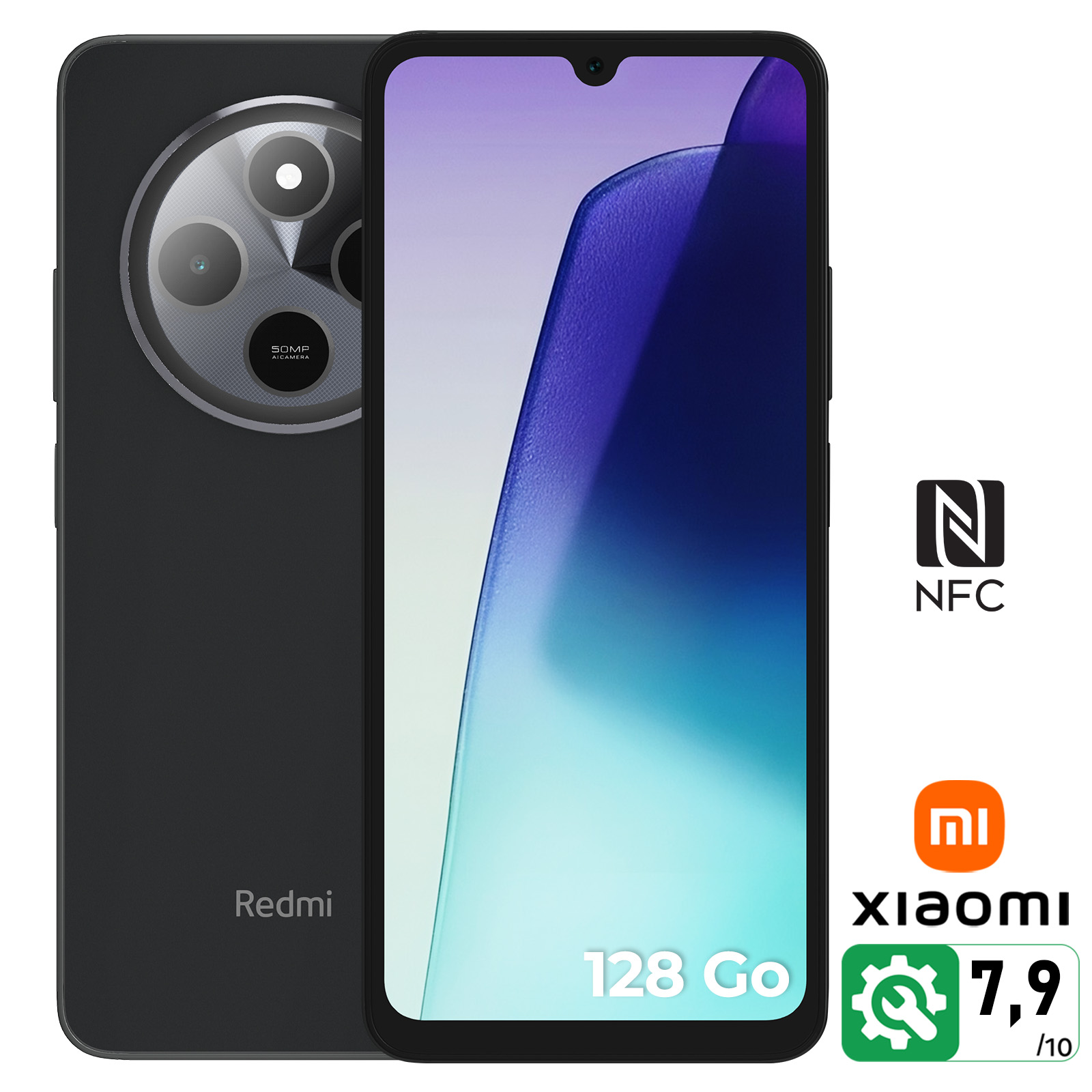 Xiaomi Redmi 14C 4G Noir 128 Go Smartphone + Pack Accessoires (Coque — free download