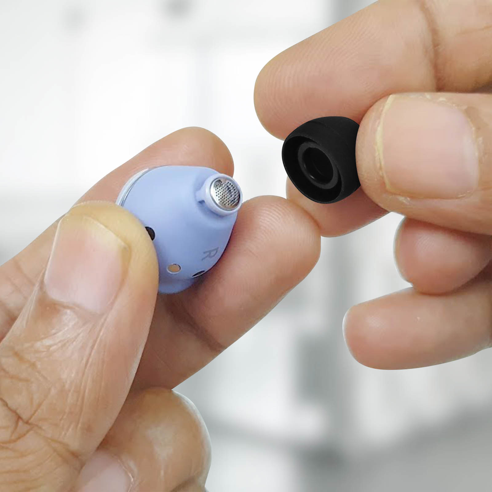 Set Di 12 Gommini In Silicone Per Auricolari – 6 Paia S/M/L Con Ugello Da 4.5mm, Morbidi E Lavabili - 4