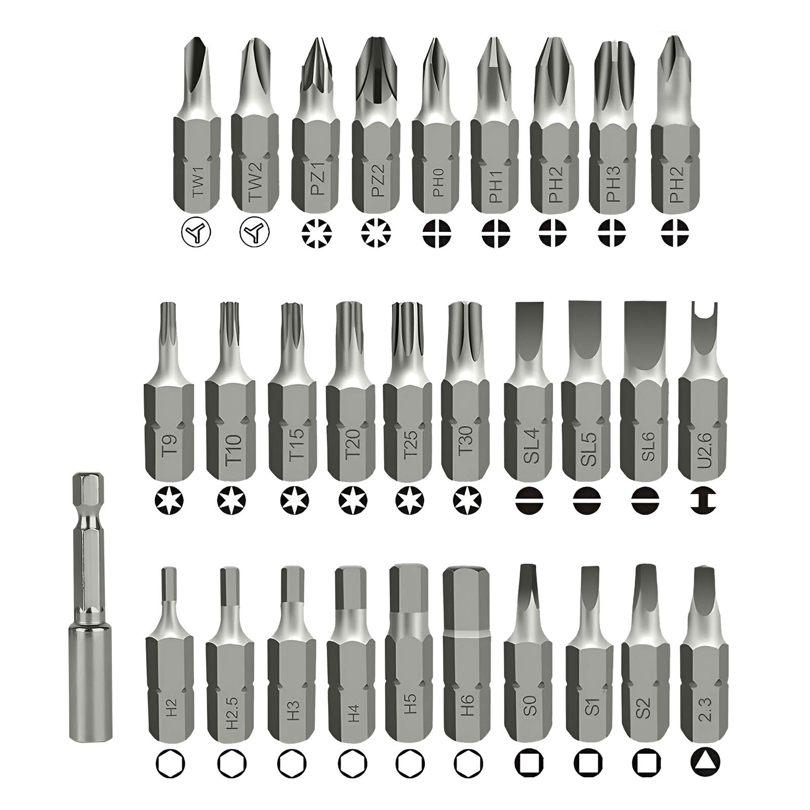 elfbar nachfüll pod läuft aus Tournevis Électrique à Cliquet Pistolet - Kit 36 en 1 UF-Tools
