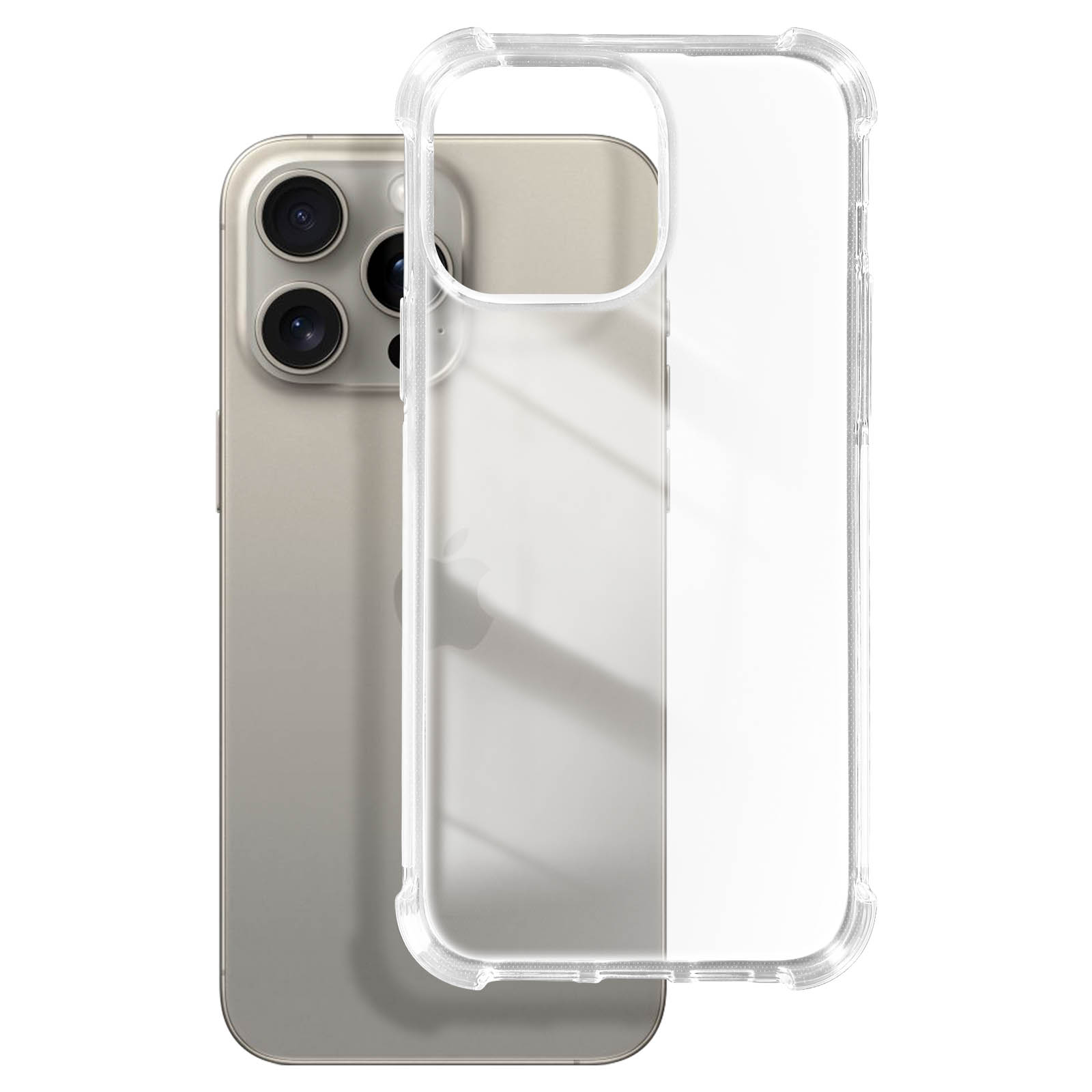 Cover Trasparente Ultra Sottile Per IPhone 15 – Morbido TPU Antigiallo – Bumper Con 4 Angoli Rinforzati – HD Clear