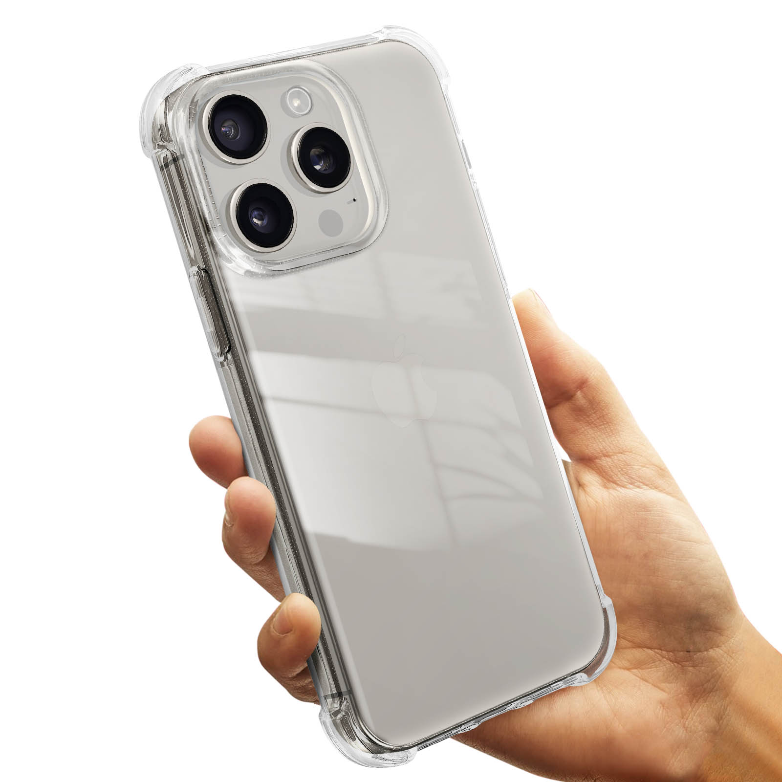 Cover Trasparente Ultra Sottile Per IPhone 15 – Morbido TPU Antigiallo – Bumper Con 4 Angoli Rinforzati – HD Clear