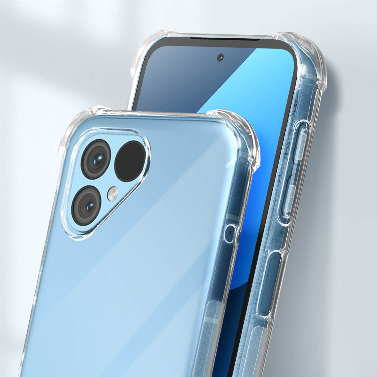 K-S-Trade Housse pour Fairphone Fairphone 5 Pare-Chocs