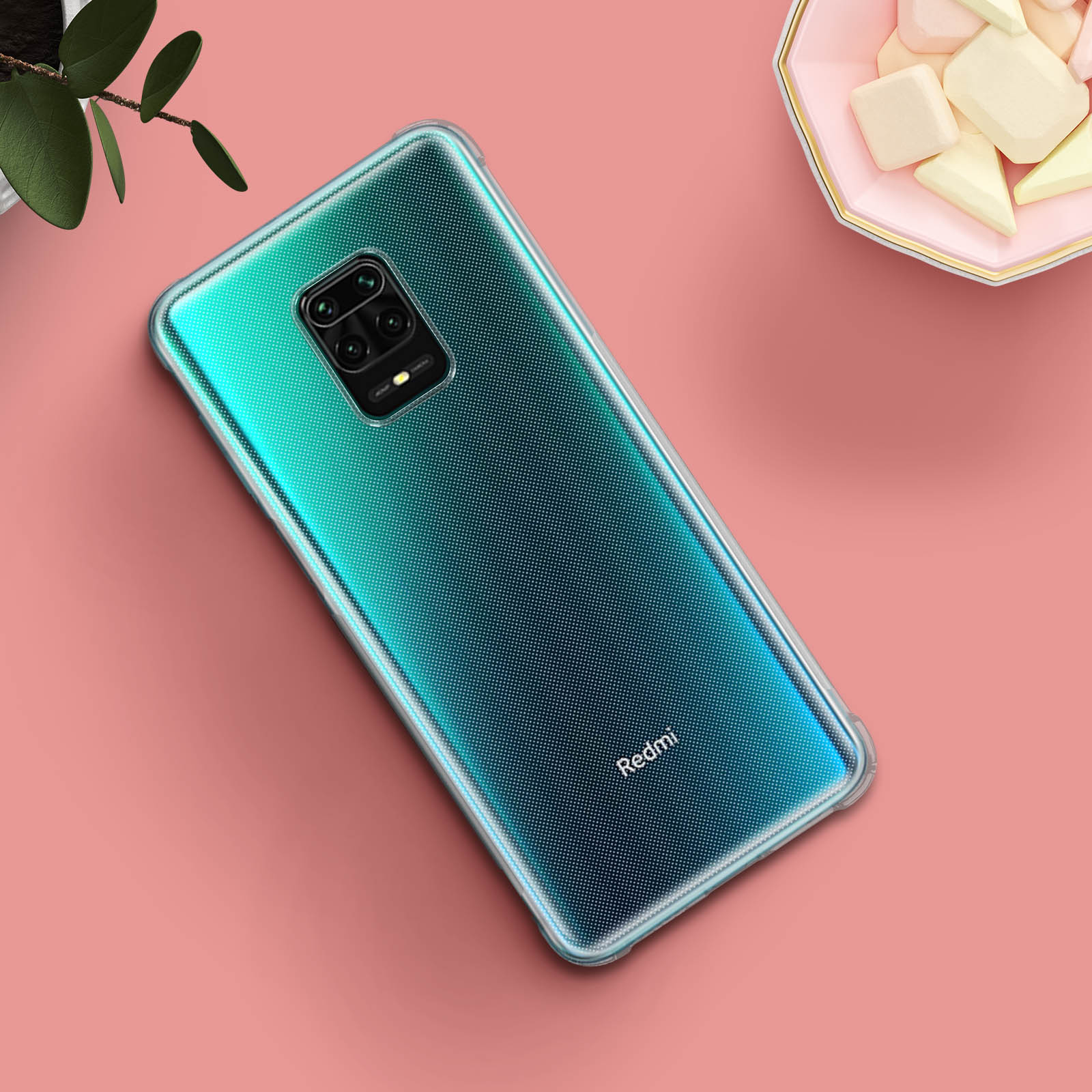 Mixroom - Cover Custodia Case In TPU Silicone Morbida Sfondo Trasparente Per Xiaomi Redmi Note 11 Pro 5g/4g Fantasia Coppia Gufo Celeste T293