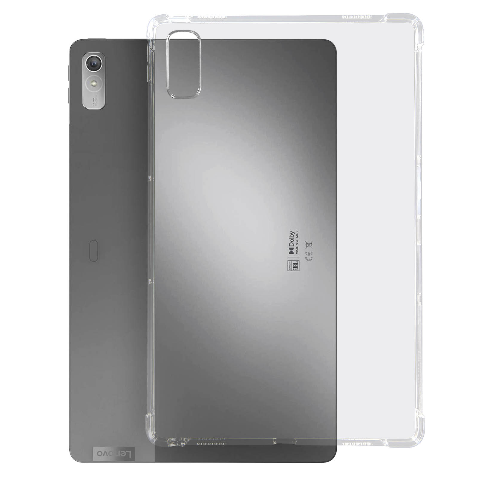 Housse Pour Tablette & Pack De 2 Protecteurs D'écran Pour Lenovo Tab P11 11 Pouces Fonction Reveil Sleep Automatique Rouge