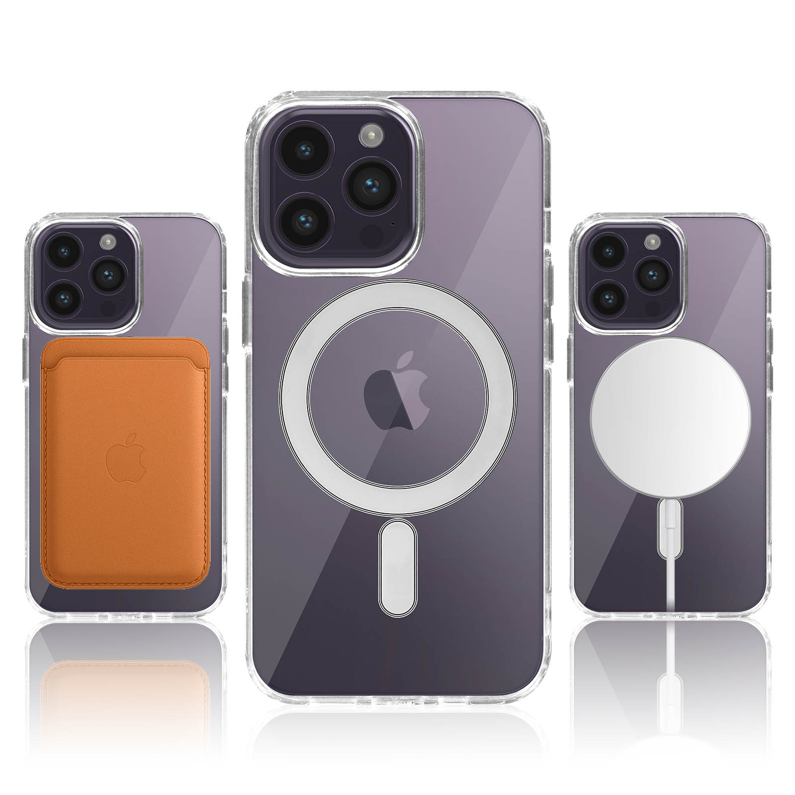 Coque IPhone 14 Pro Max Transparente Compatible Magsafe – Ultra Fine Et Légère