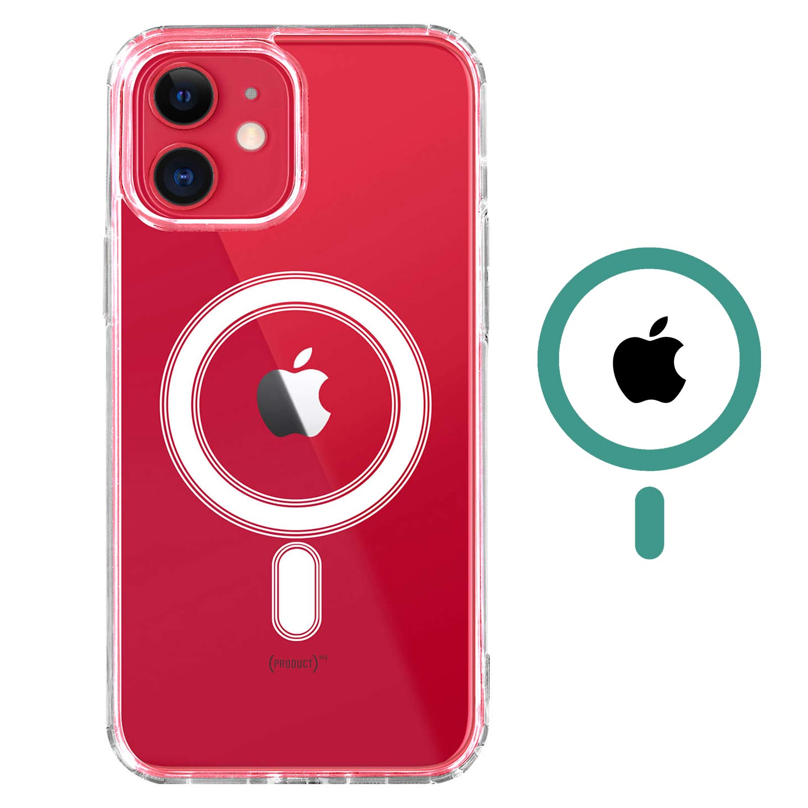 Coque IPhone MagSafe Transparente Compatible 11 à 17 (Mini/Plus/Pro/Max) - Magnétique & Anti-choc - Neuf