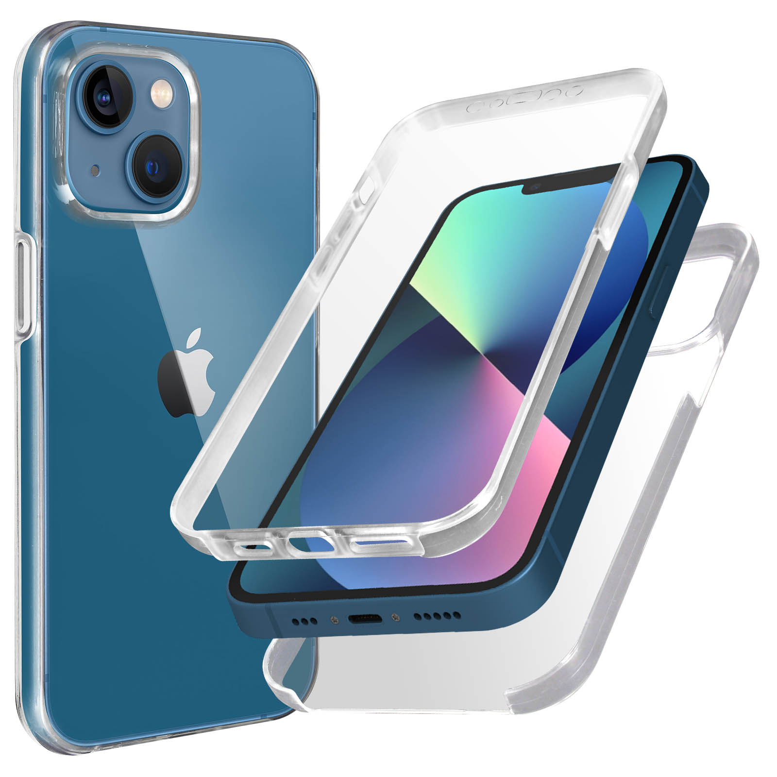 Custodia IPhone 13 Mini Trasparente Antiurto – Sottile E Antigiallo, Morbida Al Touch