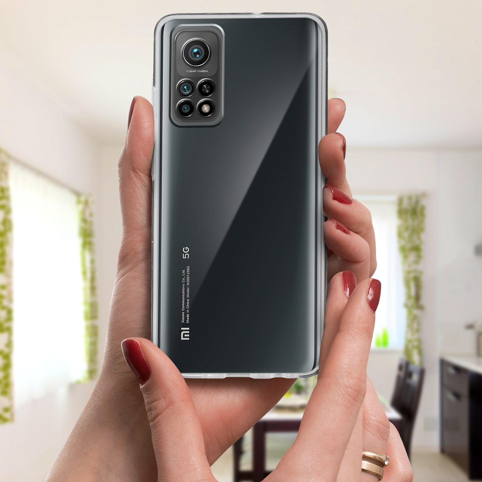 Coque - Phonillico - Xiaomi MI 10T LITE 5G - Silicone Souple - Transparent - Ultra Slim - Téléphonie