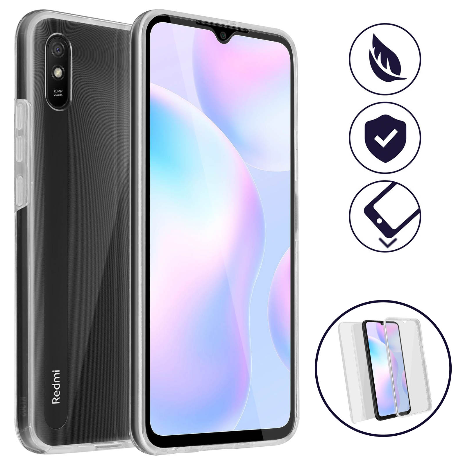 Cover Xiaomi Redmi 9a 360 | Confronta Prezzi - Foto 9