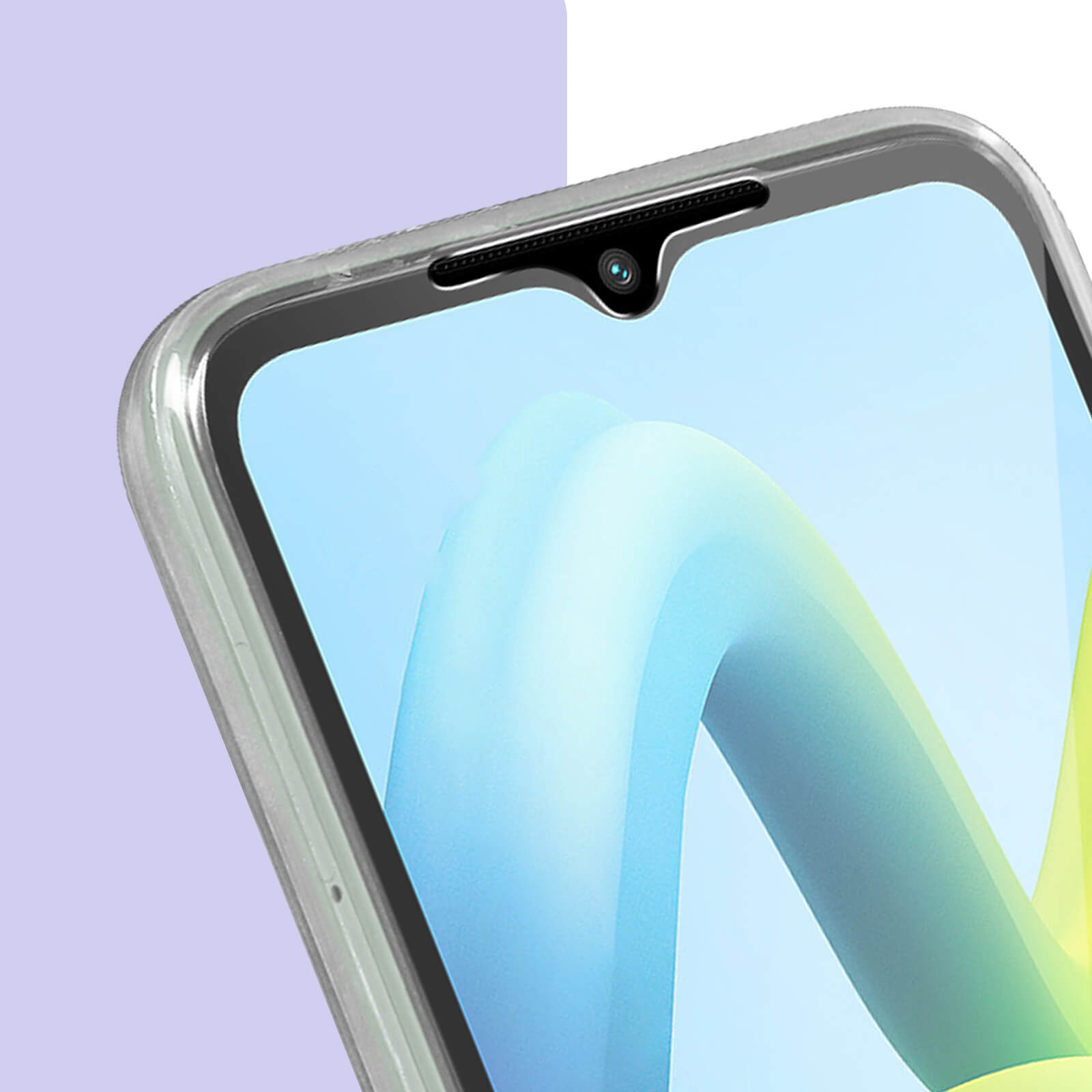 Custodia Completa Trasparente Per Xiaomi Redmi A2 - Protezione 360° Con Pellicola Frontale, Bordi In Silicone E Retro In Plastica, Antiurto