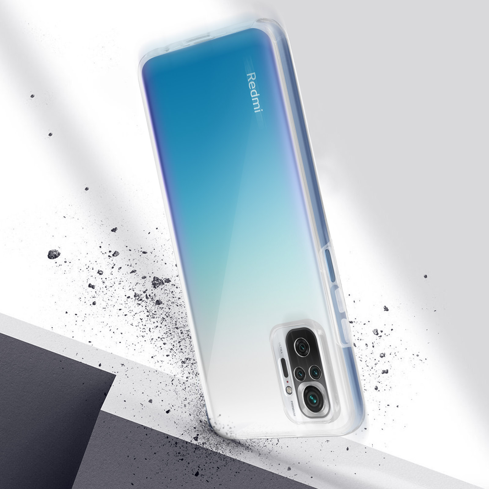 seacosmo Cover per Xiaomi Redmi Note 10 Pro/Note 10 Pro Max, Custodia