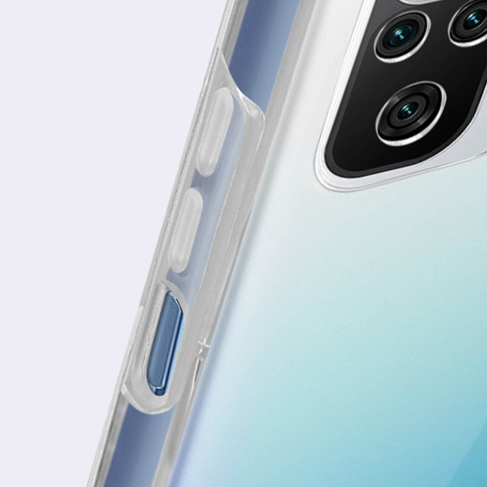 FMPCUON Silicone Liquido Custodia per Xiaomi Redmi Note 10 Pro Cover,360 Gradi con Protezione Schermo Integrata Slim Morbido Antiurto Antigraffi per Xiaomi Redmi Note 10 Pro,Blu
