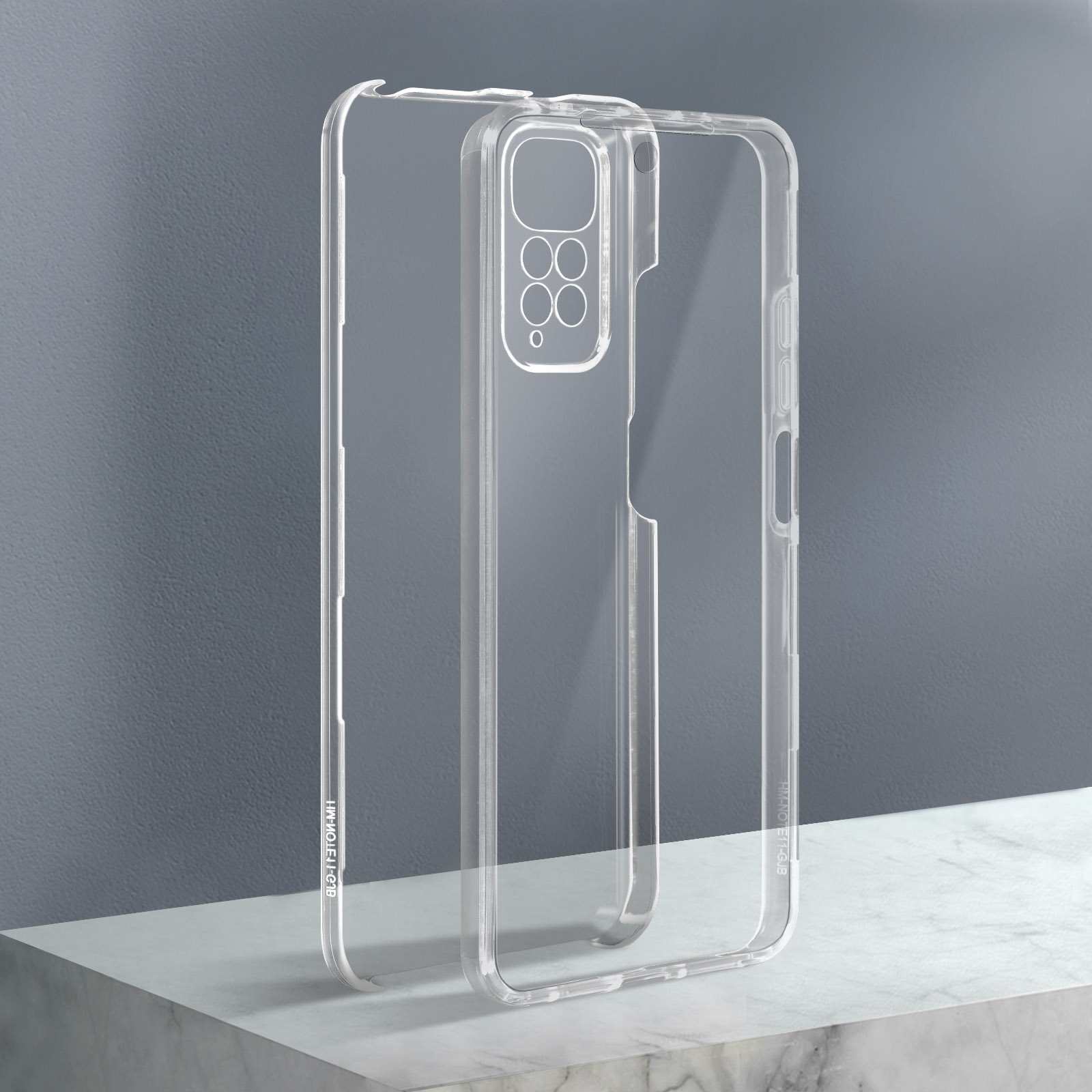 Cover trasparente per Xiaomi Redmi Note 11/11S 4G Piuma Colore