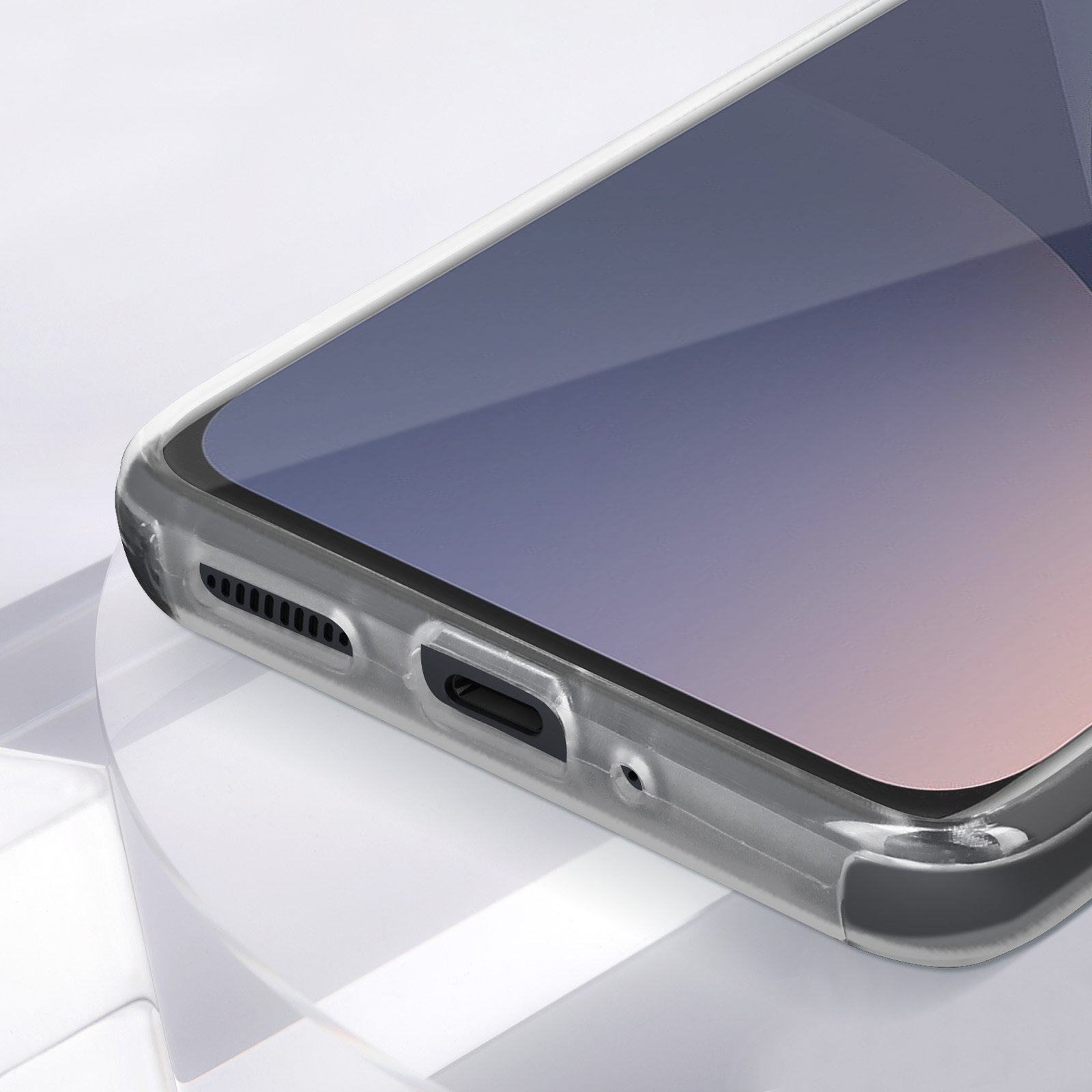 Cover per Xiaomi Mi 13 5G, Custodia Anti-graffio con dell Schermo Integrata Protezione, 2in1 Dual Layer Ibrida [360°] Full Body Antiurto Protettiva Case, [Transparente