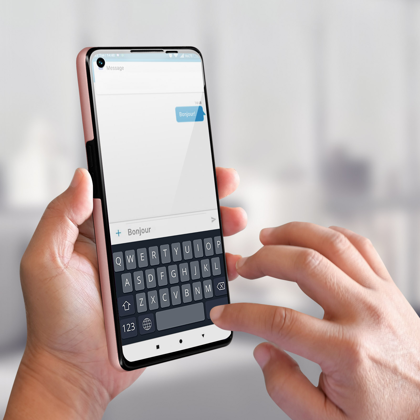 Cover per Oppo Find X2 Neo Custodia protettiva posteriore