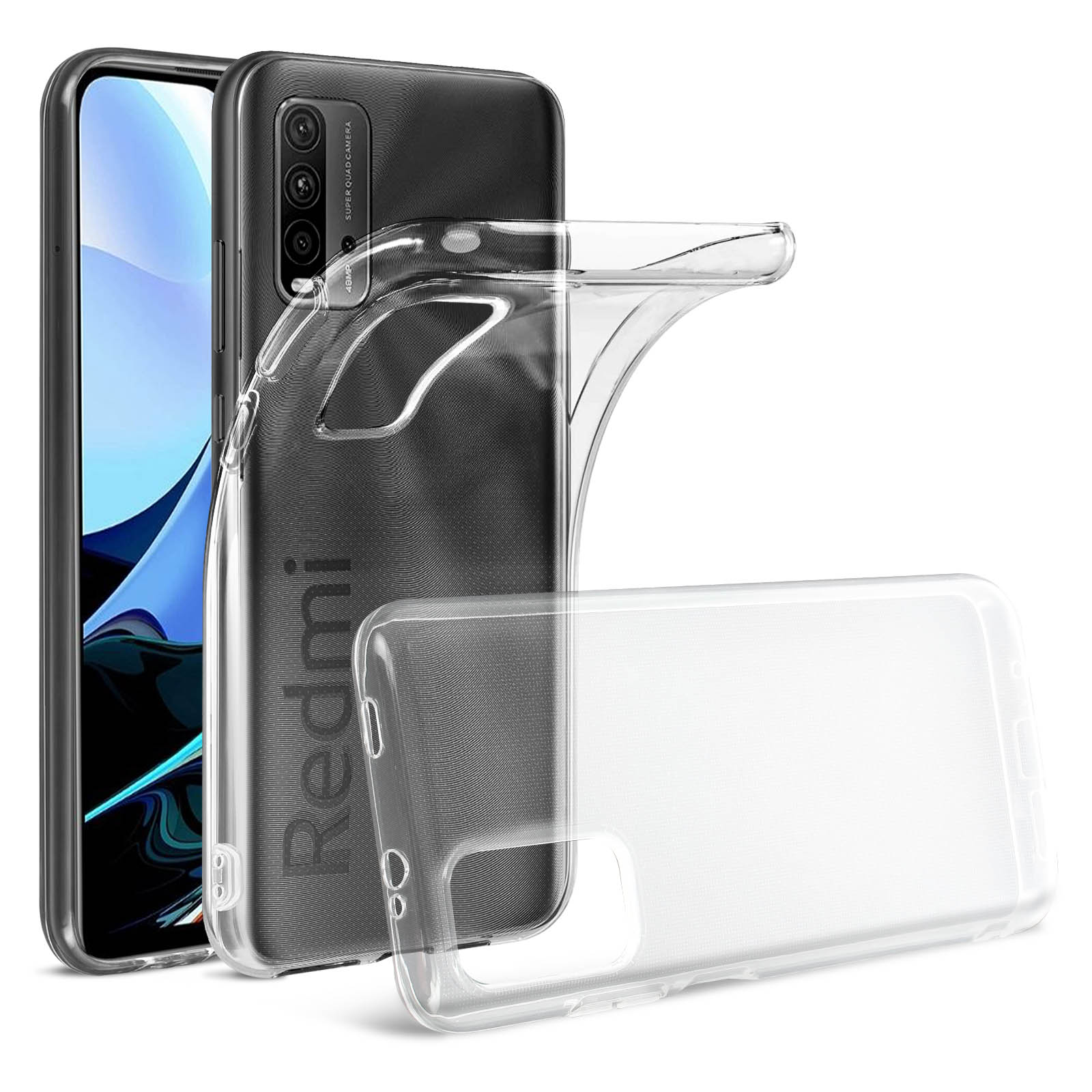 Coque Silicone TPU Transparente Little Boutik Pour Xiaomi Poco M3 - Angles Renforcés, Neuve