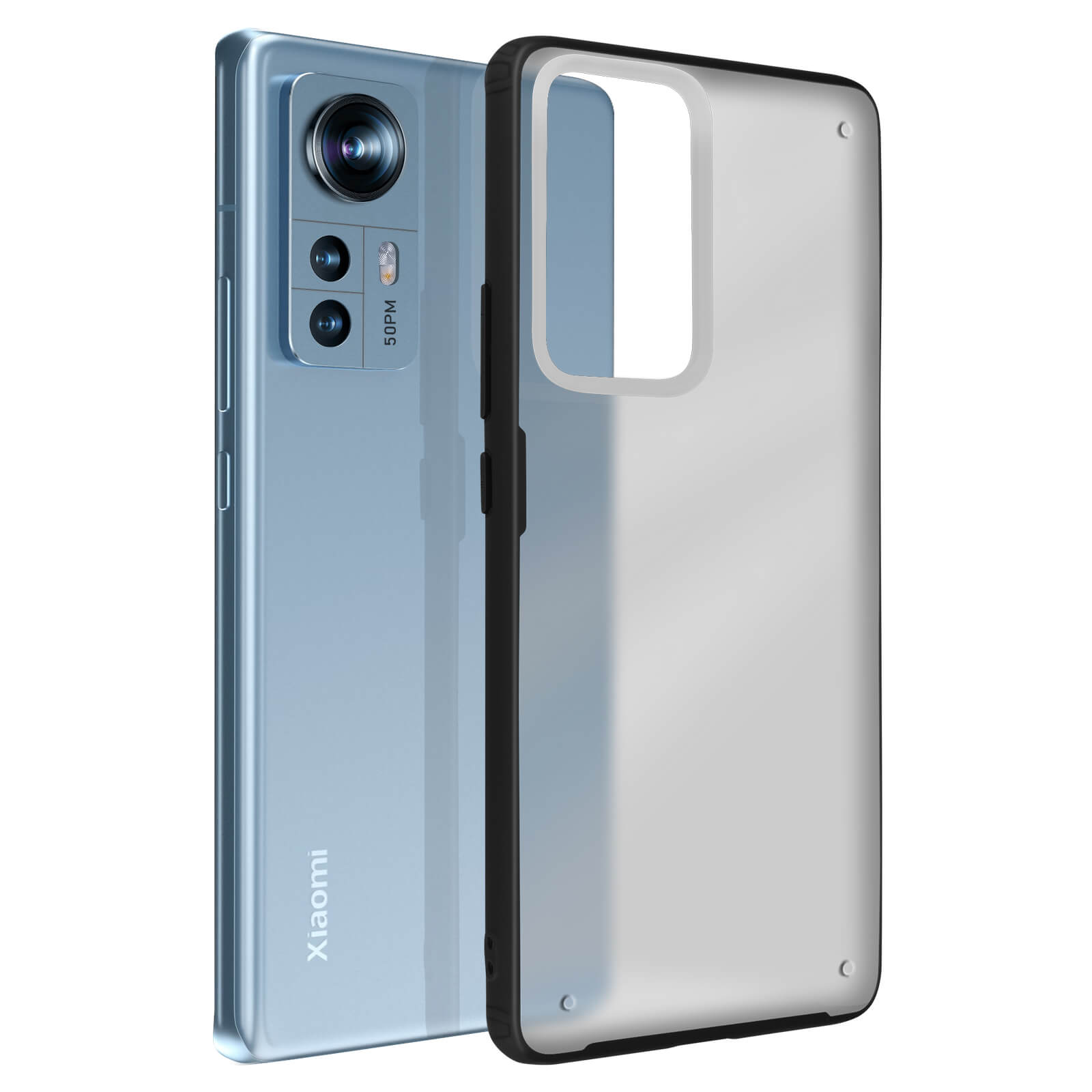 Cover Antiurto 360° Per Xiaomi Mi 12 Pro – Custodia Full Body Con Protezione Schermo Inclusa (Trasparente) - 4
