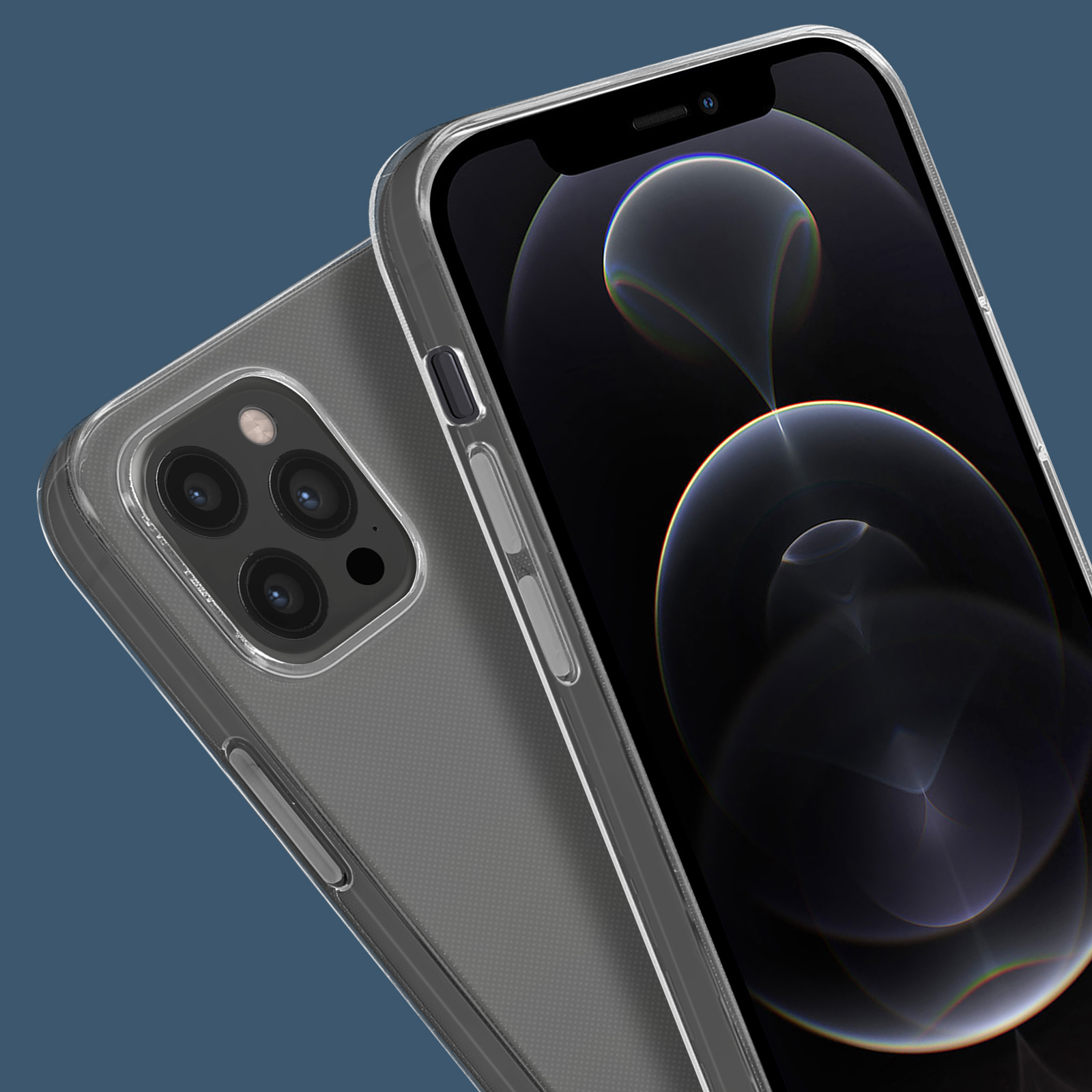 MyGadget Custodia per iPhone 12 Pro Max - Hardcase con Strato