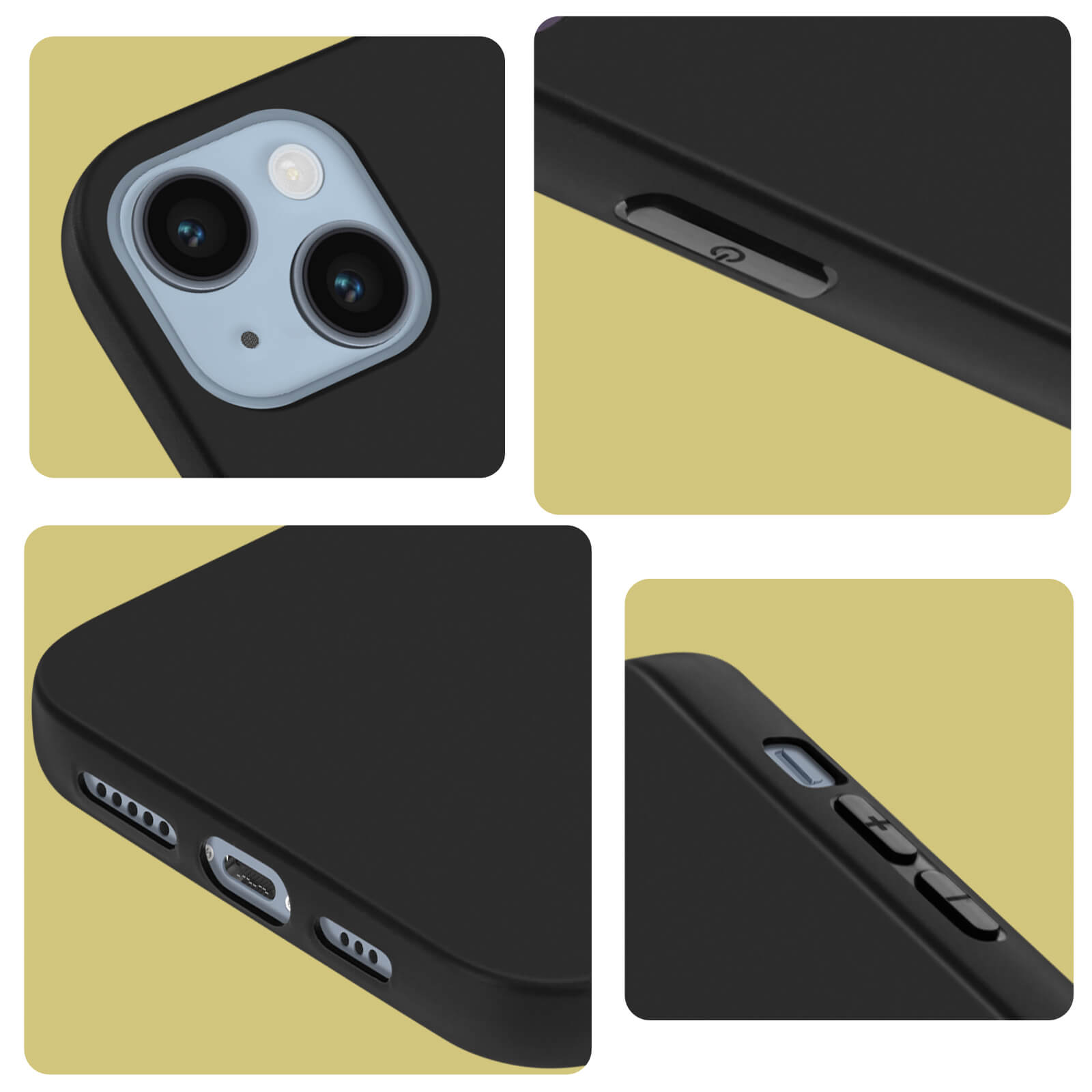 Coque Silicone Noire Little Boutik Pour IPhone 14 Plus - Neuf Sous Emballage