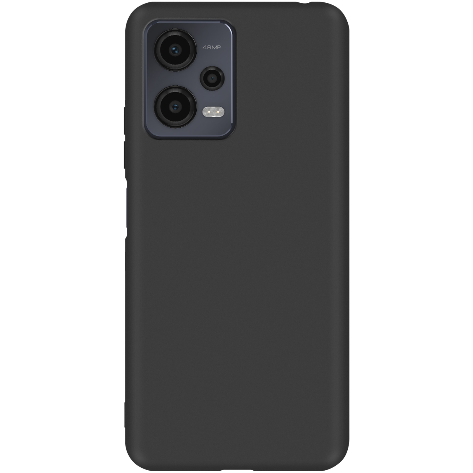Coque Silicone Noir Little Boutik Pour Xiaomi Redmi Note 12 5G - Protection Anti-chocs - Neuf