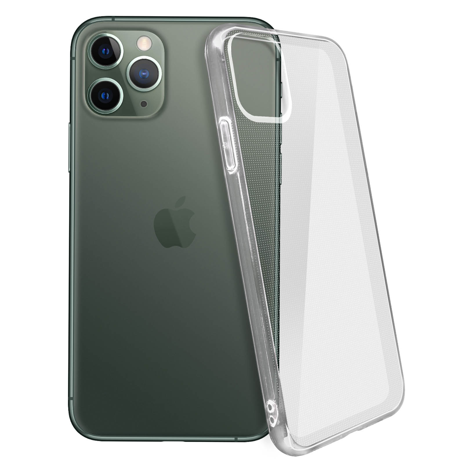 Custodia Morbida Trasparente + Vetro Temperato Per IPhone 11 Pro – Protezione 360° Motech-one