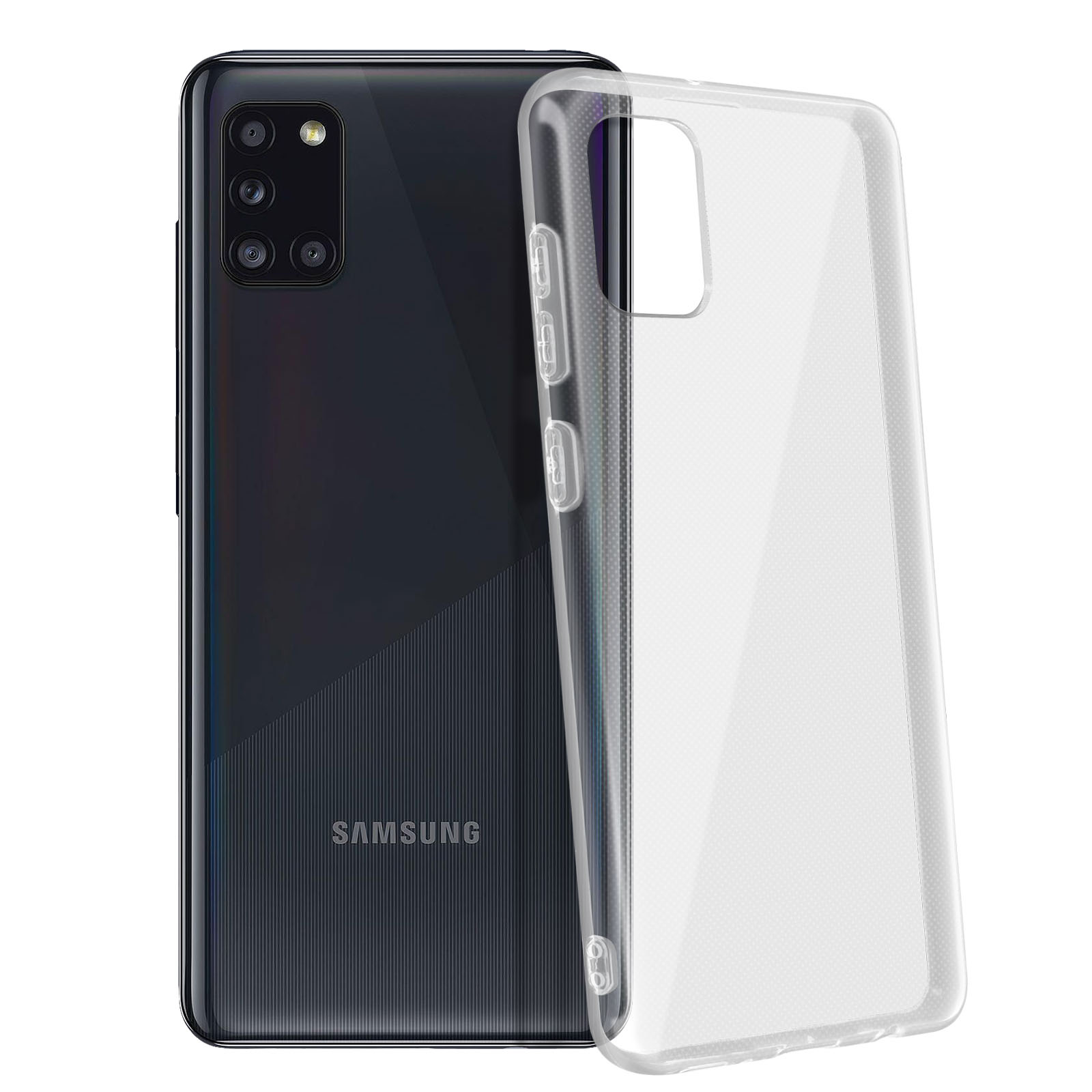 Cover Realme C21, [3 Pack] Silicone TPU Morbido Flessibile Custodia