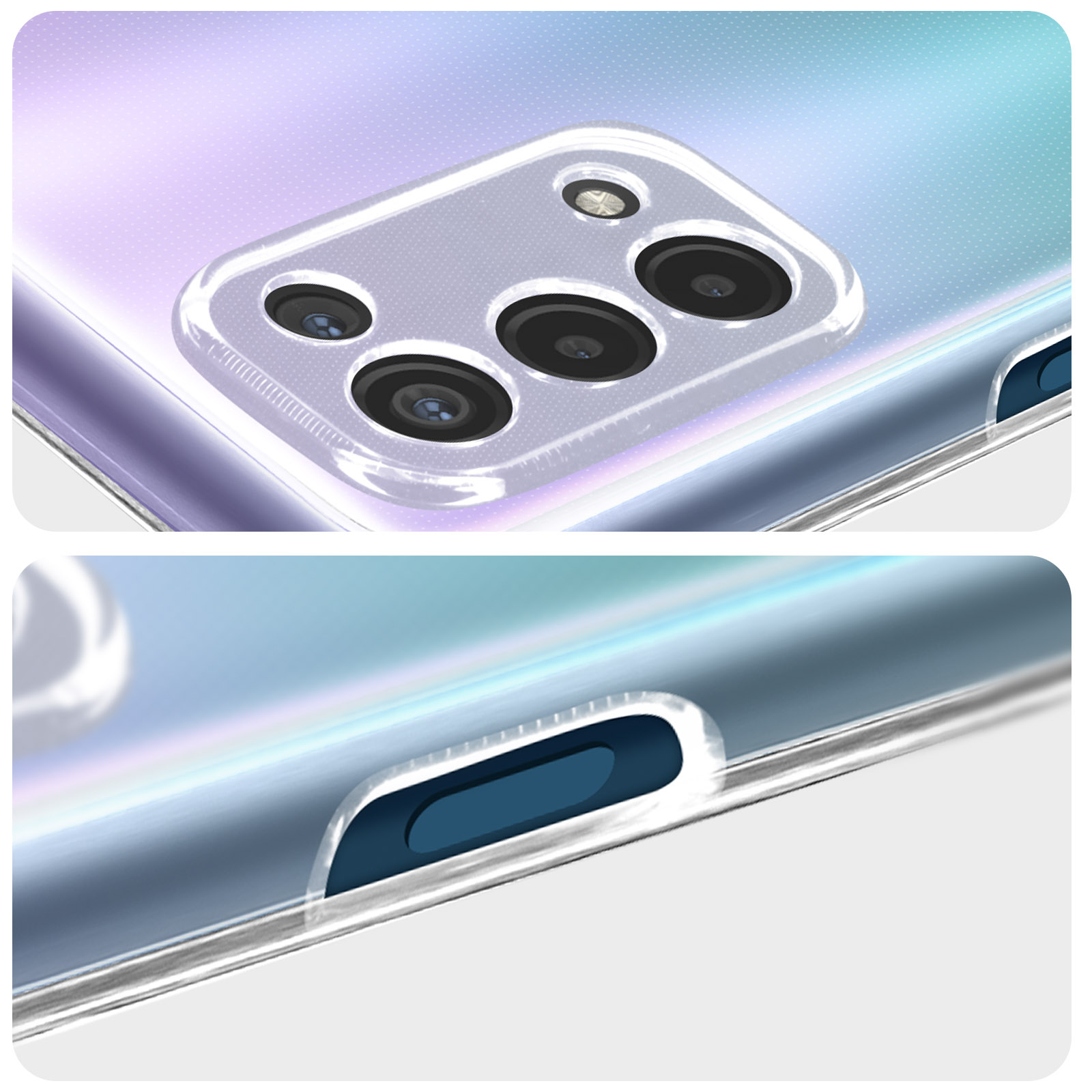 Custodia Per OPPO A54 (5G) A74 (5G) / A93 (5G) Cover Gel Silicone Soft VETRO