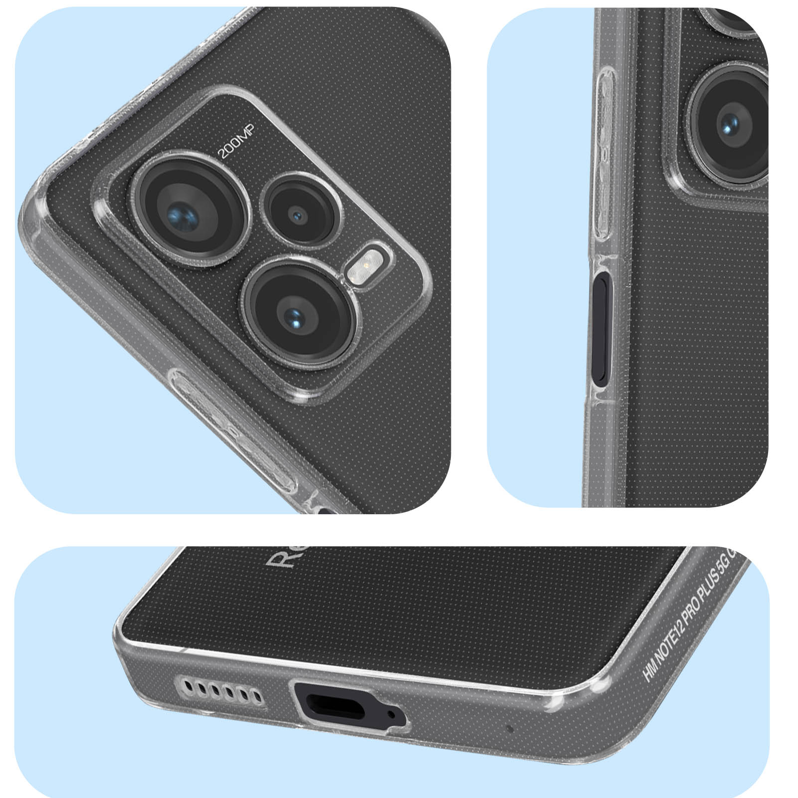 Cover Silicone Anti Colpi Compatibile Con Xiaomi Redmi Note 12S Disegno