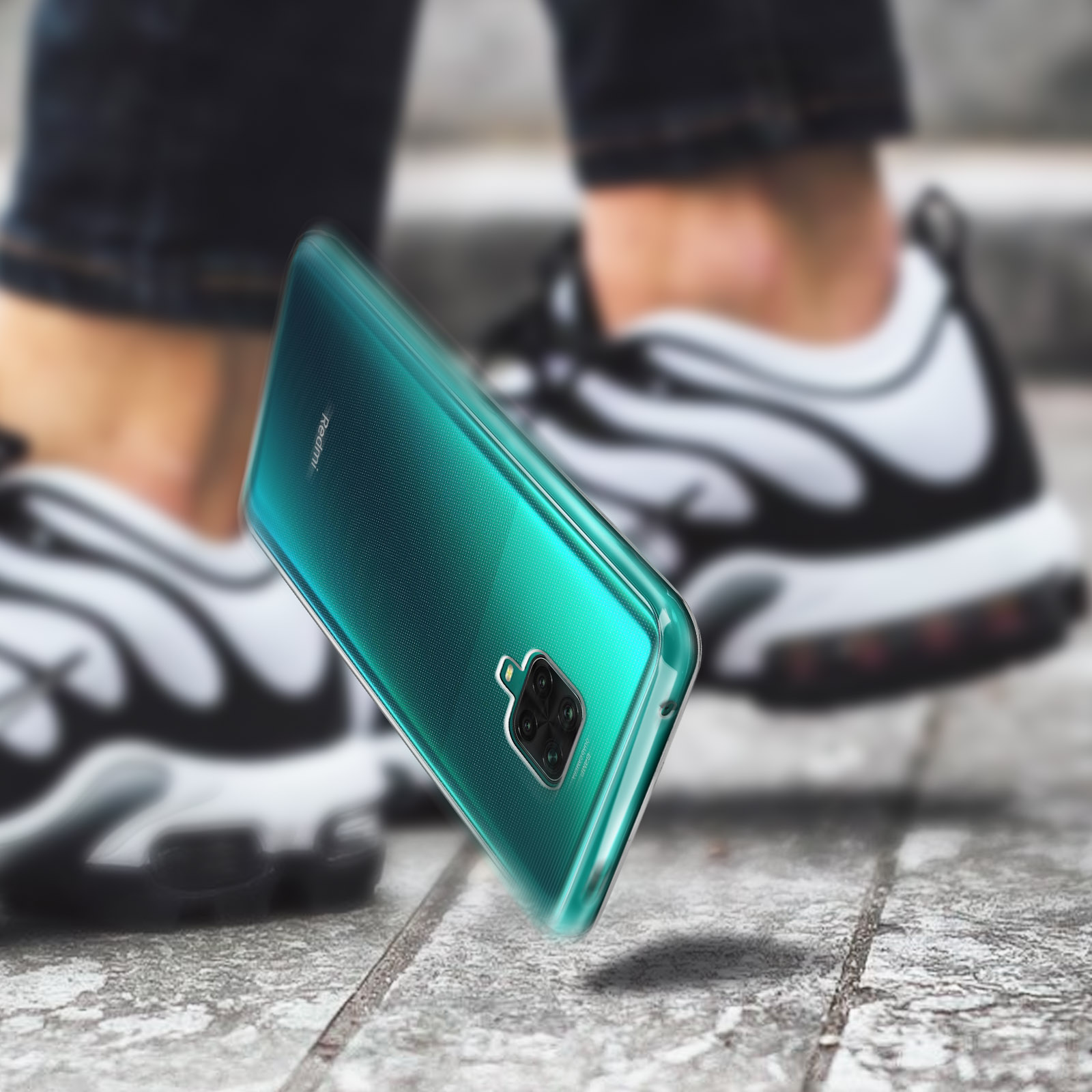 Coque Transparente Ultra-slim Pour Xiaomi Redmi Note 9 Pro - Silicone TPU Souple - Protection Fine