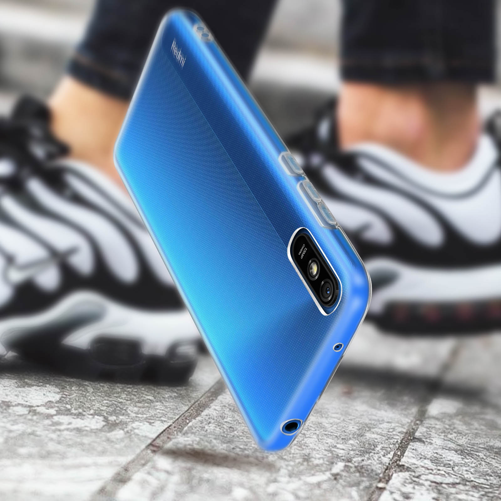 Coque Souple Transparente Anti-choc Pour Xiaomi Redmi 9A - Marque NOVAGO - Neuf