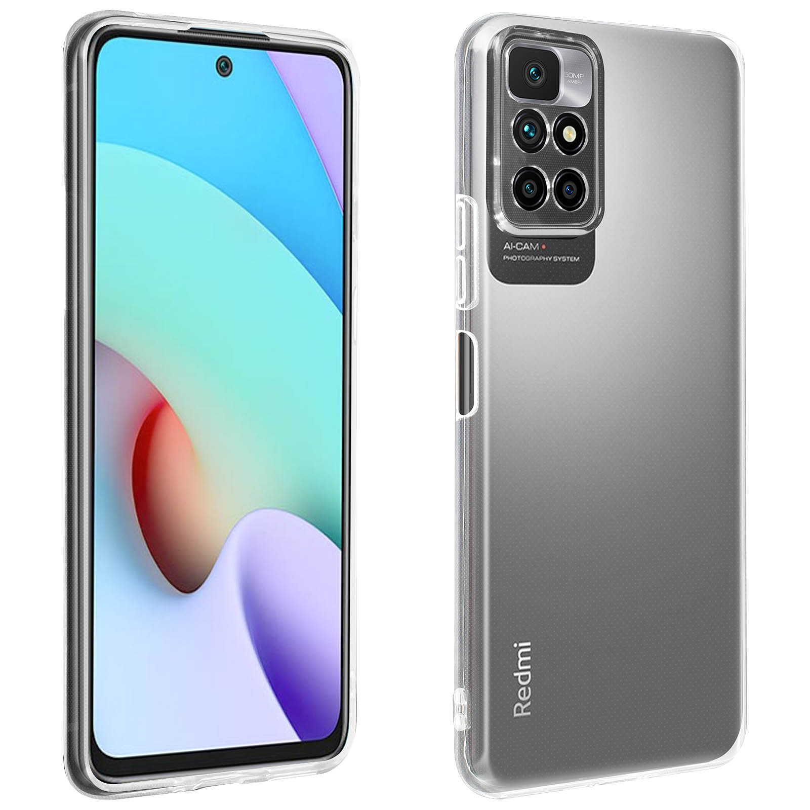 Funda Silicona Transparente Para Xiaomi Redmi 12c Diseño Piña Dibujos