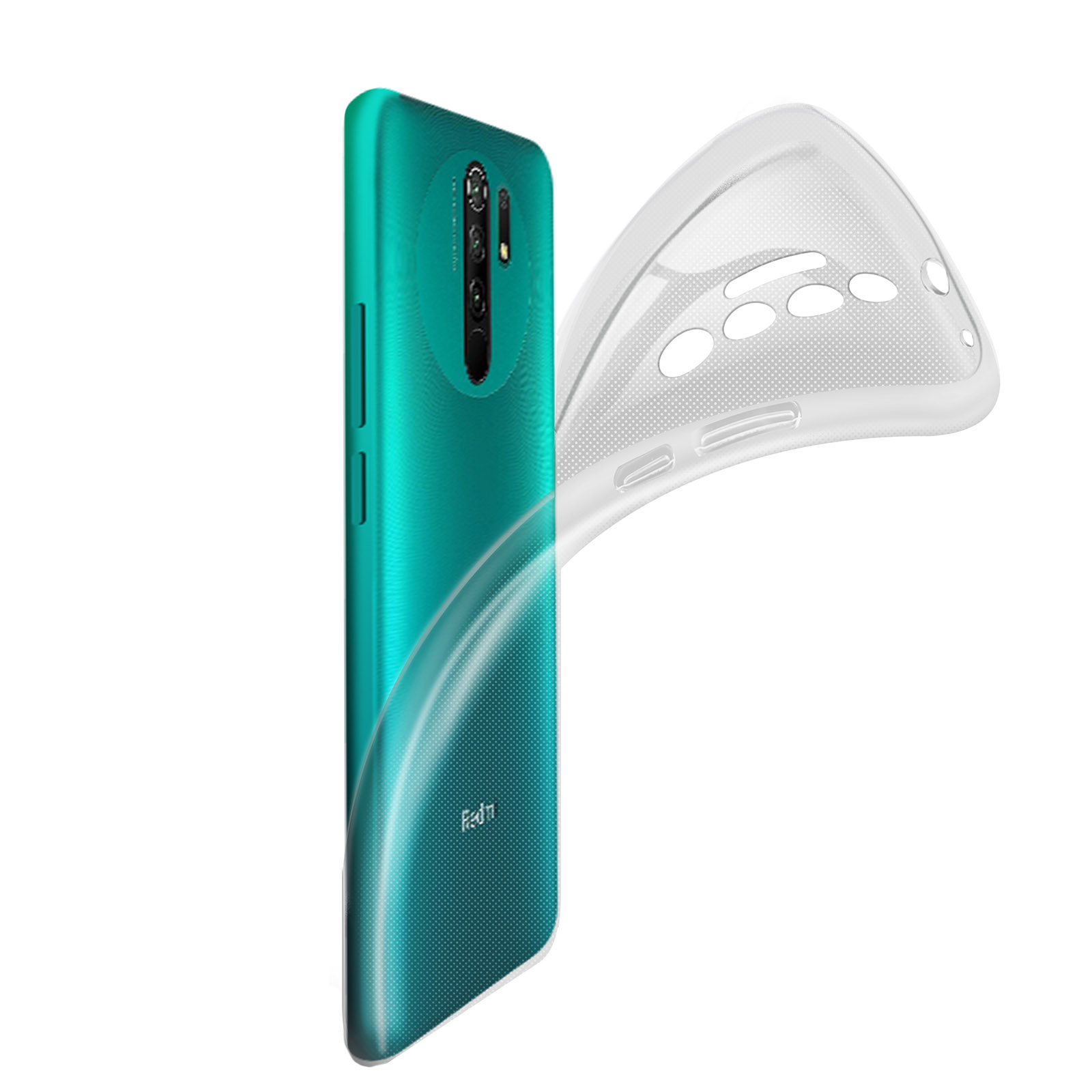 Acquista COOL Custodia in silicone per Xiaomi Redmi 9C (trasparente