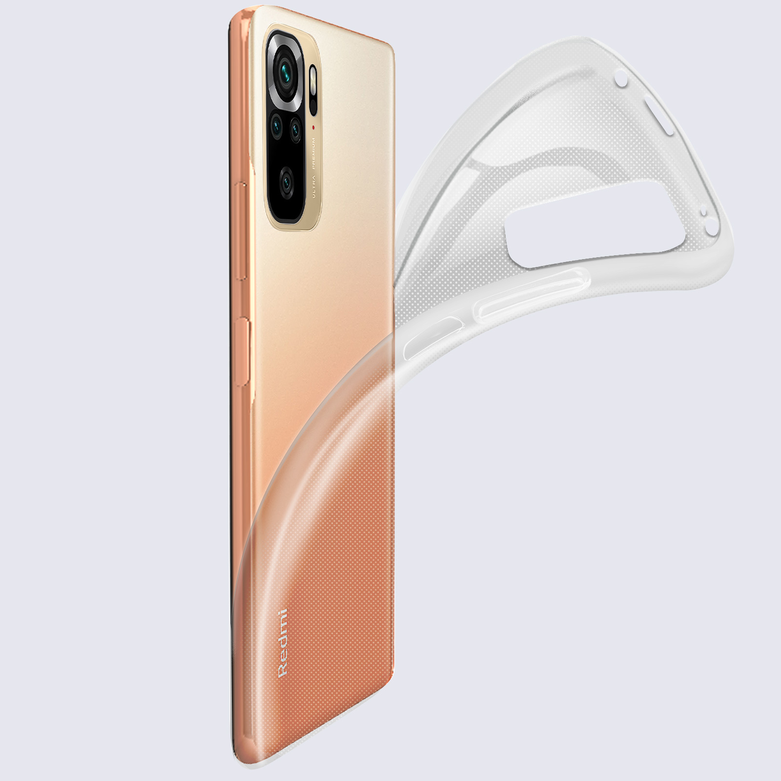 Coque Souple Transparente Anti-choc Pour Xiaomi Redmi Note 10S - Modèle Gel - Neuf Sous Blister