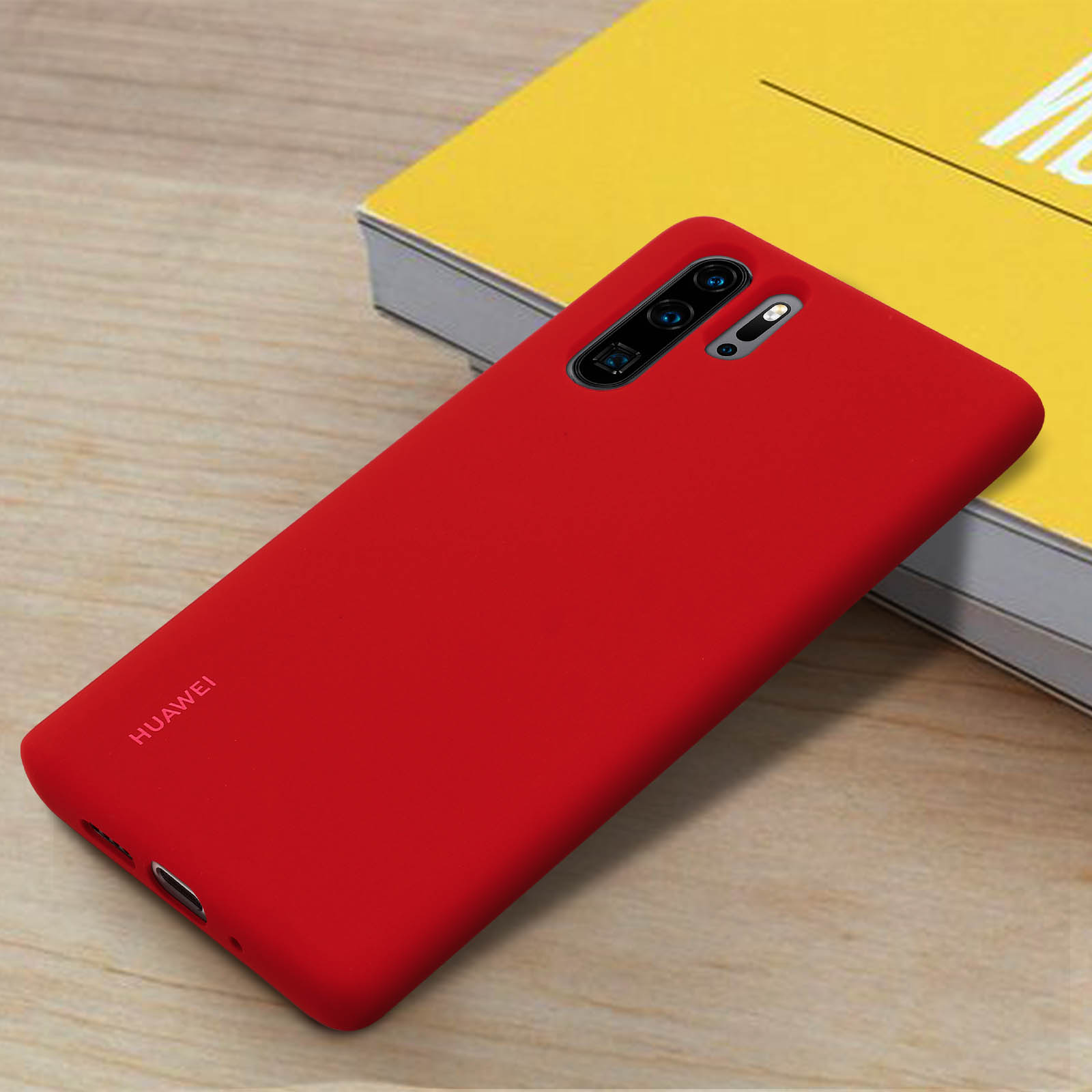 Verco Cover Con Cordino Per Huawei P30 Pro, Custodia In Silicone Trasparente Con Laccio Da Collo Regolabile (160 Cm), Nero/bianco, Protezione Antiurto