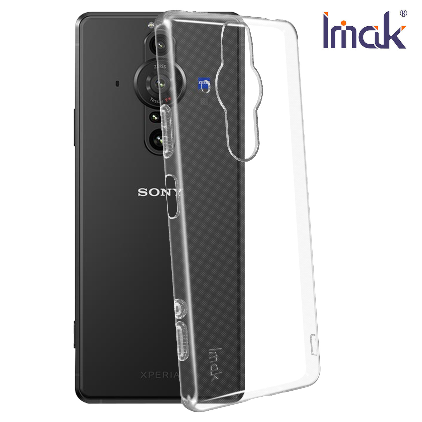 DOINK Cover Adatto Per Sony Xperia PRO-I 5G, PU Pelle + TPU Silicone