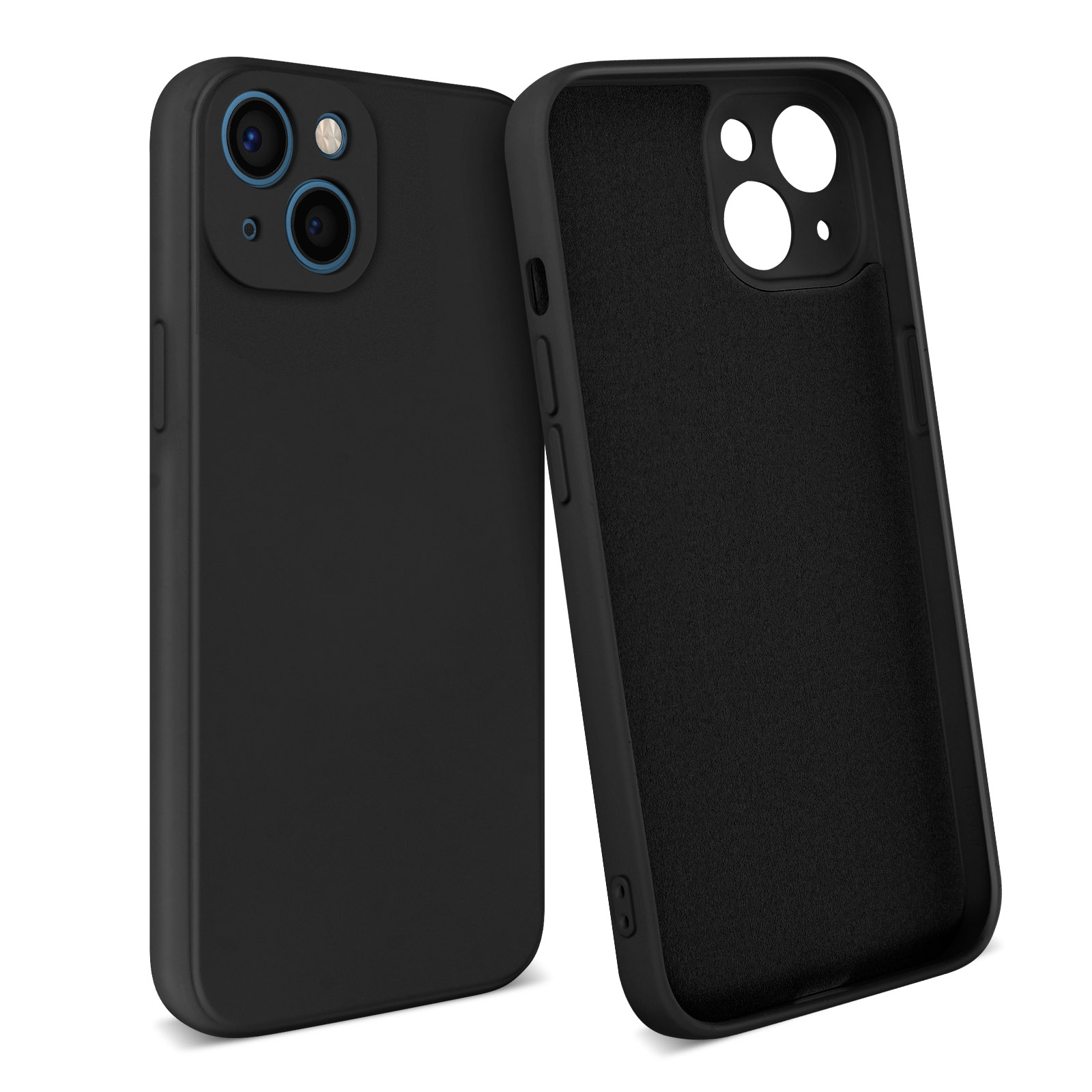 Coque Militaire Matte Pour IPhone 13 Mini - Protection Anti-choc, Dos Rigide Translucide, Vert