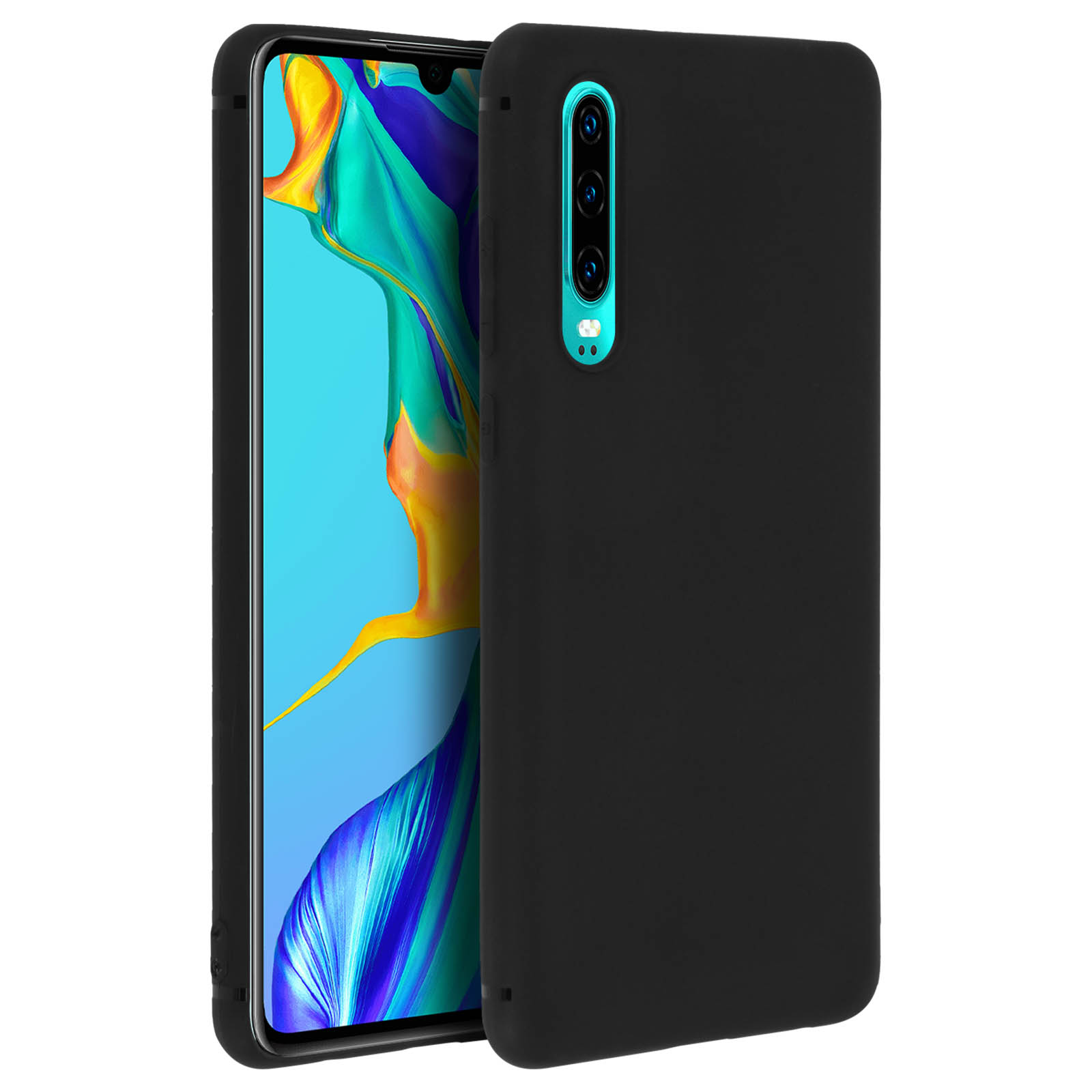 Coque Souple Silicone Pour Huawei P30 - Protection Anti-Choc - Marque Kwmobile - Neuf