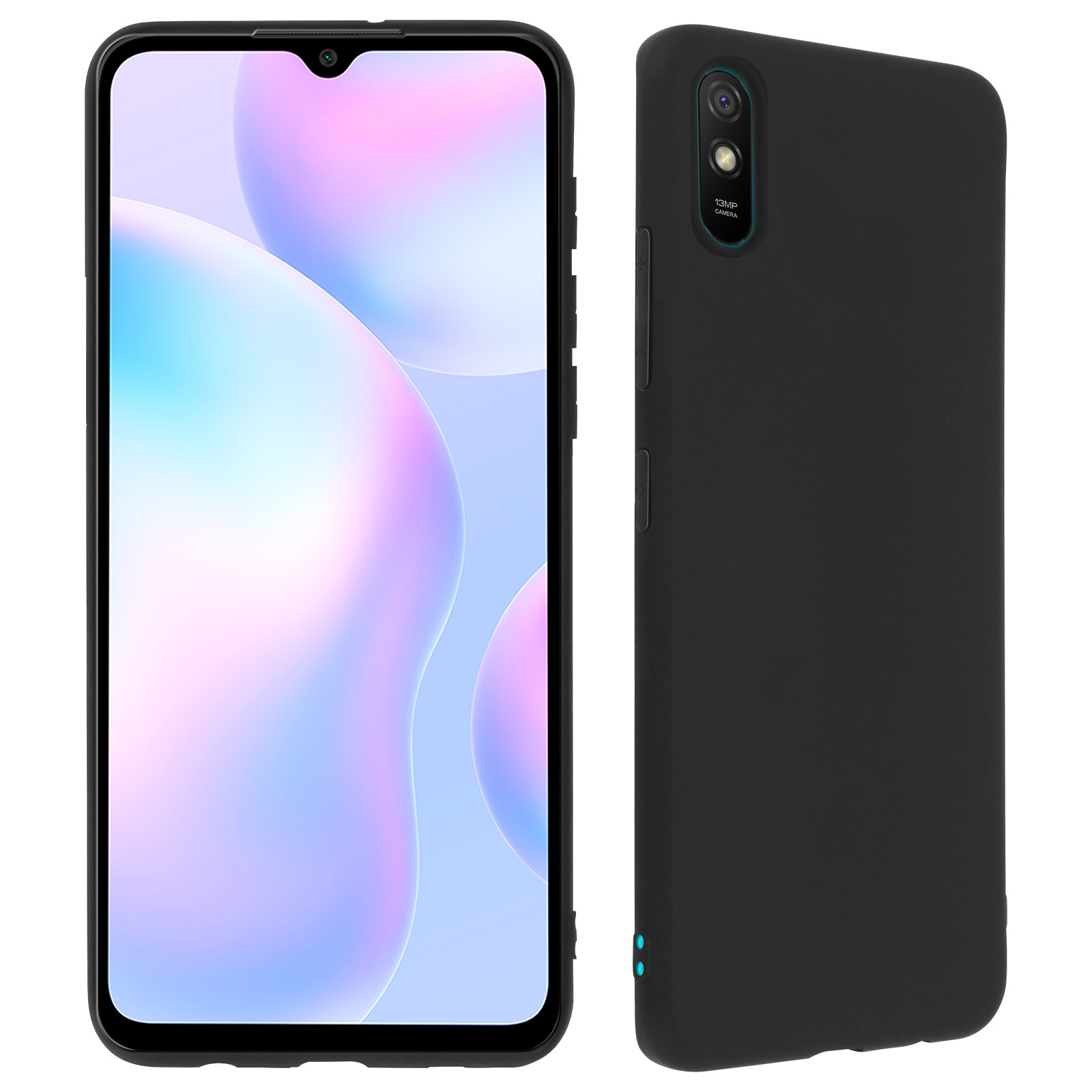 ChoosEU Cover per Xiaomi Redmi 9A / Redmi 9AT Silicone Disegni Colorate Custodie Marmo Glitter Custodia Xiaomi Redmi 9A / Redmi 9AT, Case Antiurto per Ragazze Donne Ragazzi - Sognare