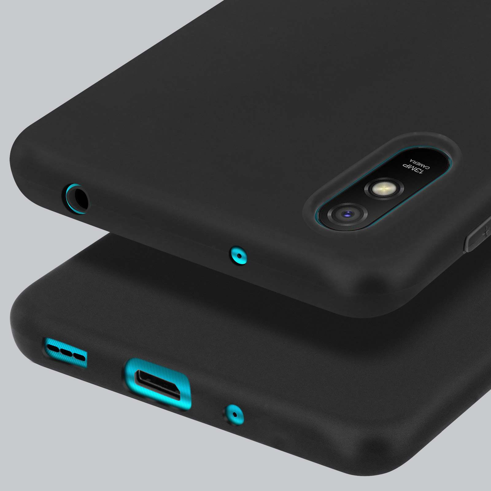 Cover per Xiaomi Redmi 9A 9AT Custodia in Silicone Pellicola di