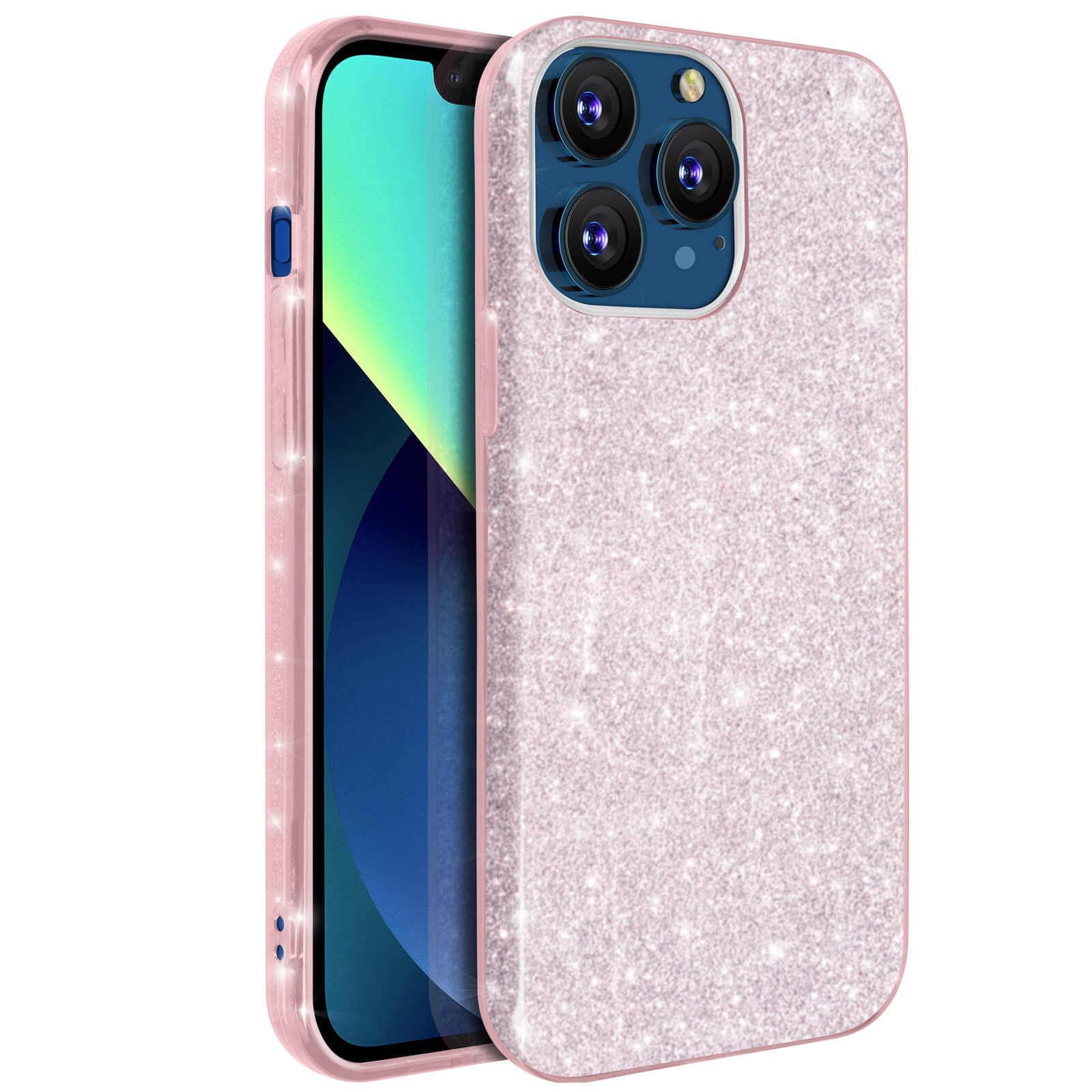 Mixroom - Custodia Cover per iPhone 13 PRO Max Case in TPU Morbido