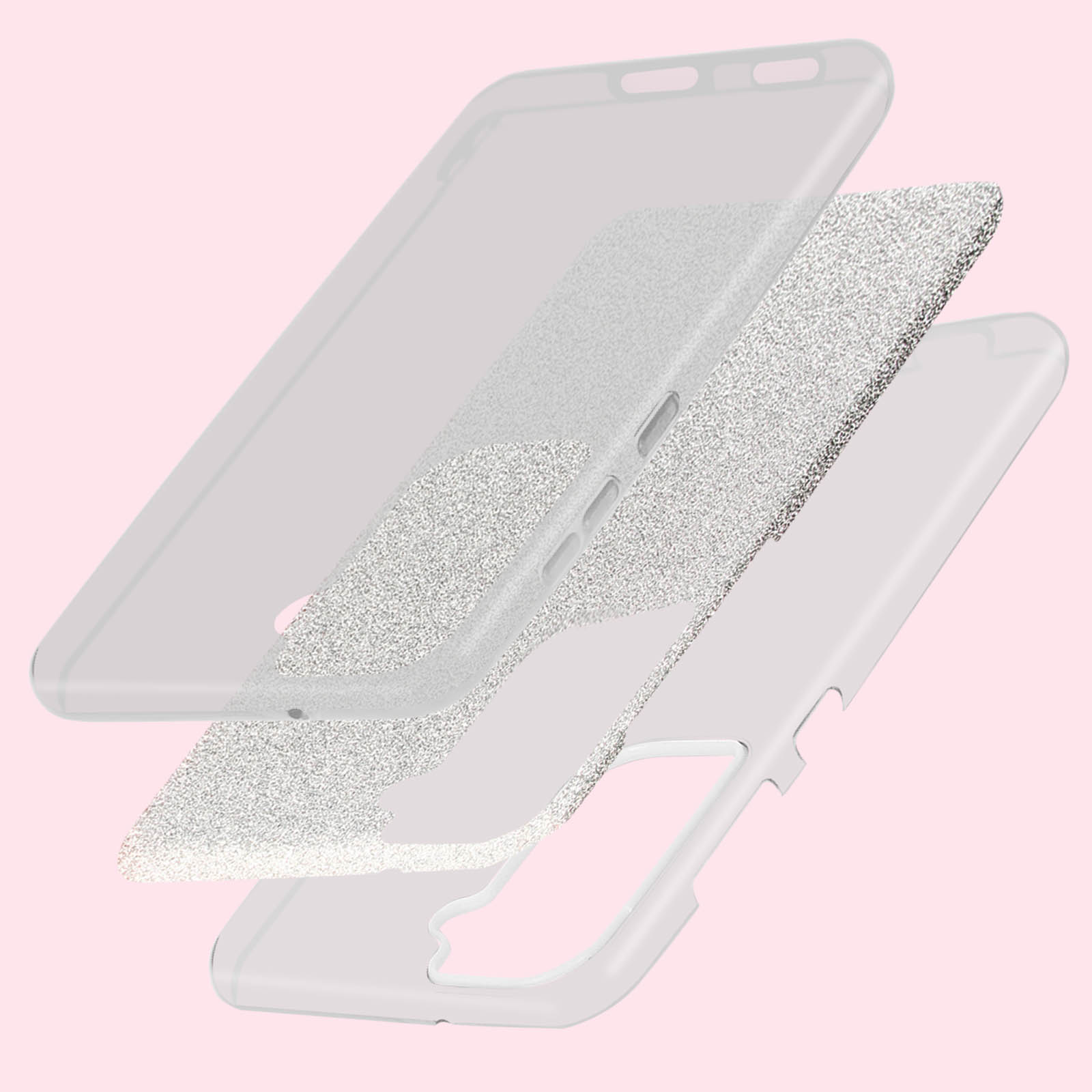 Cover per Samsung Galaxy S21 FE, in Silicone Semi-rigido